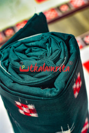 Dark Green Star Sakta (fabric)