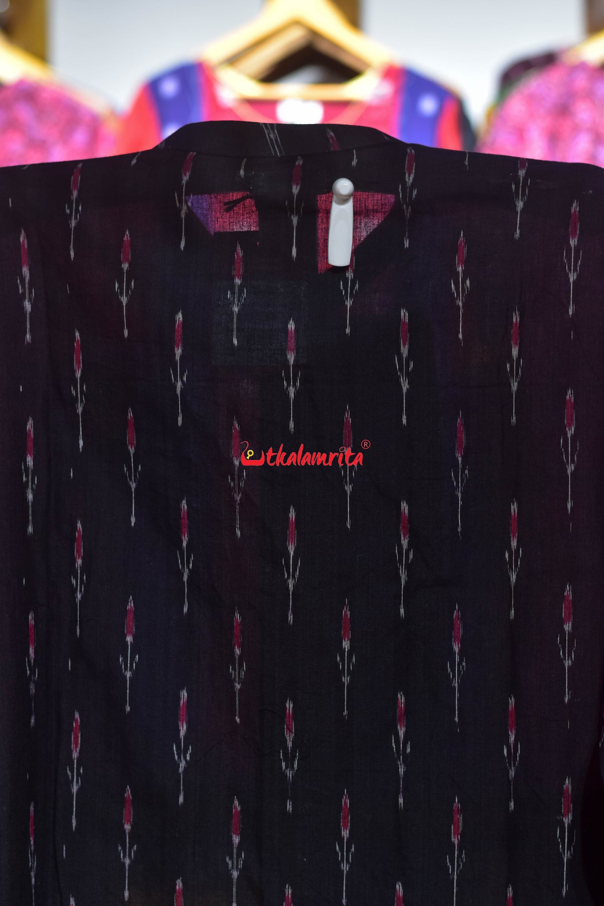 Black Labanga (Men's Angrakha Kurta)