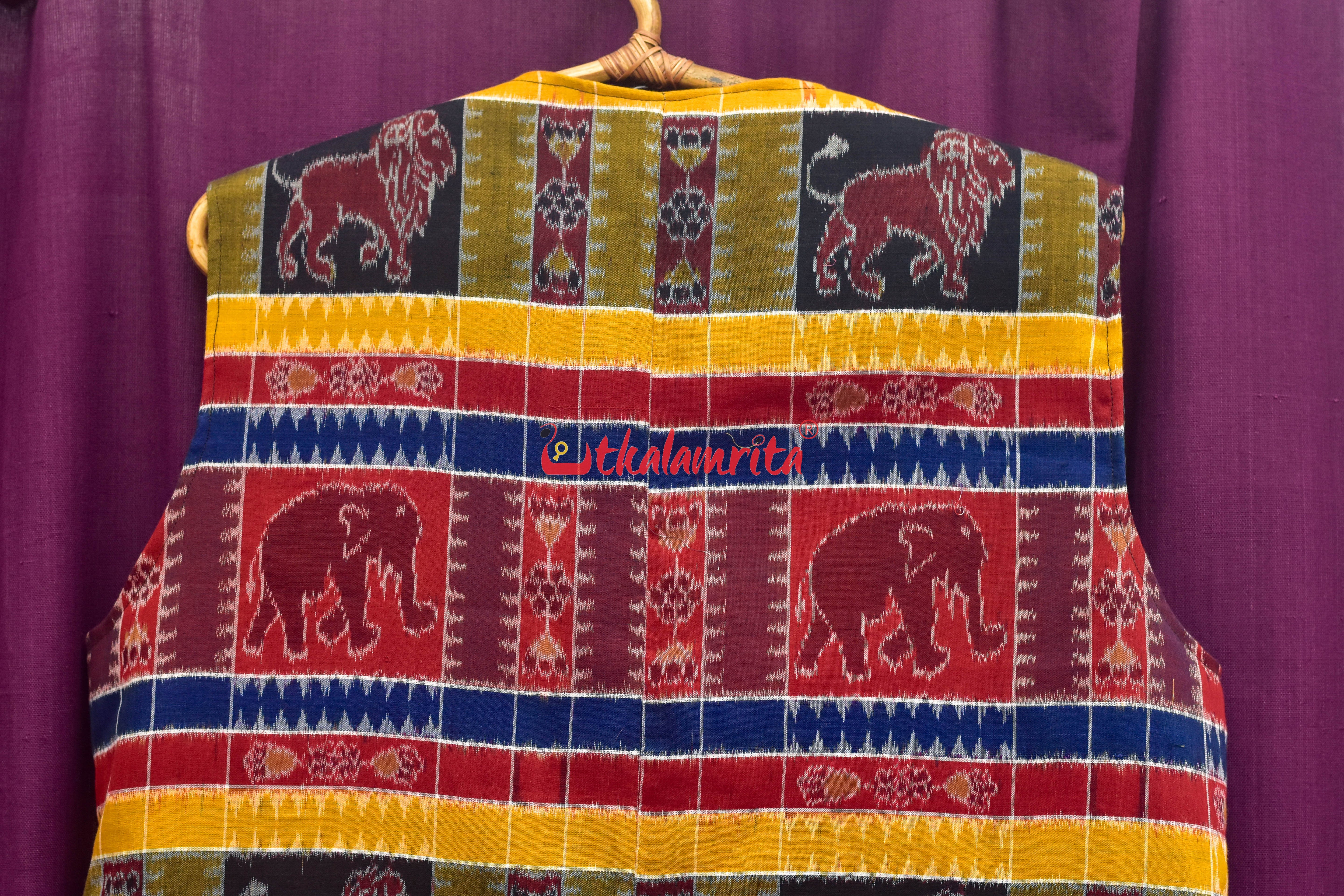 Singha Utkala Laxmi Sambalpuri Cotton (Jacket)