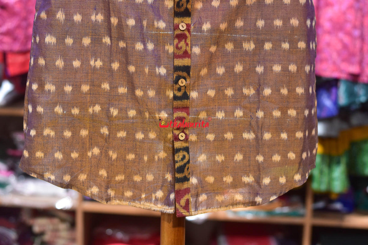 Golden Dots Odia Alphabests (Men's Half Shirt)
