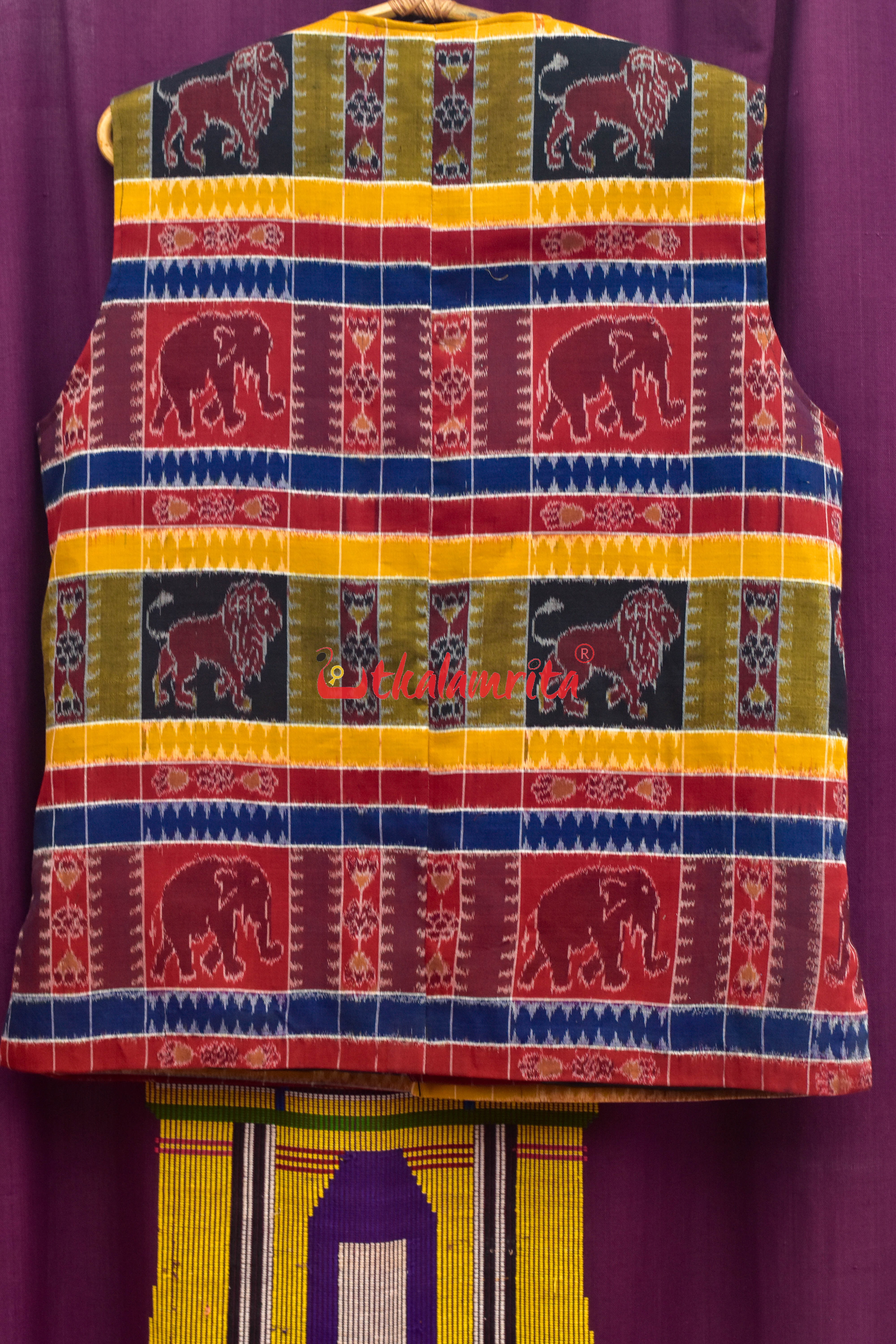 Singha Utkala Laxmi Sambalpuri Cotton (Jacket)
