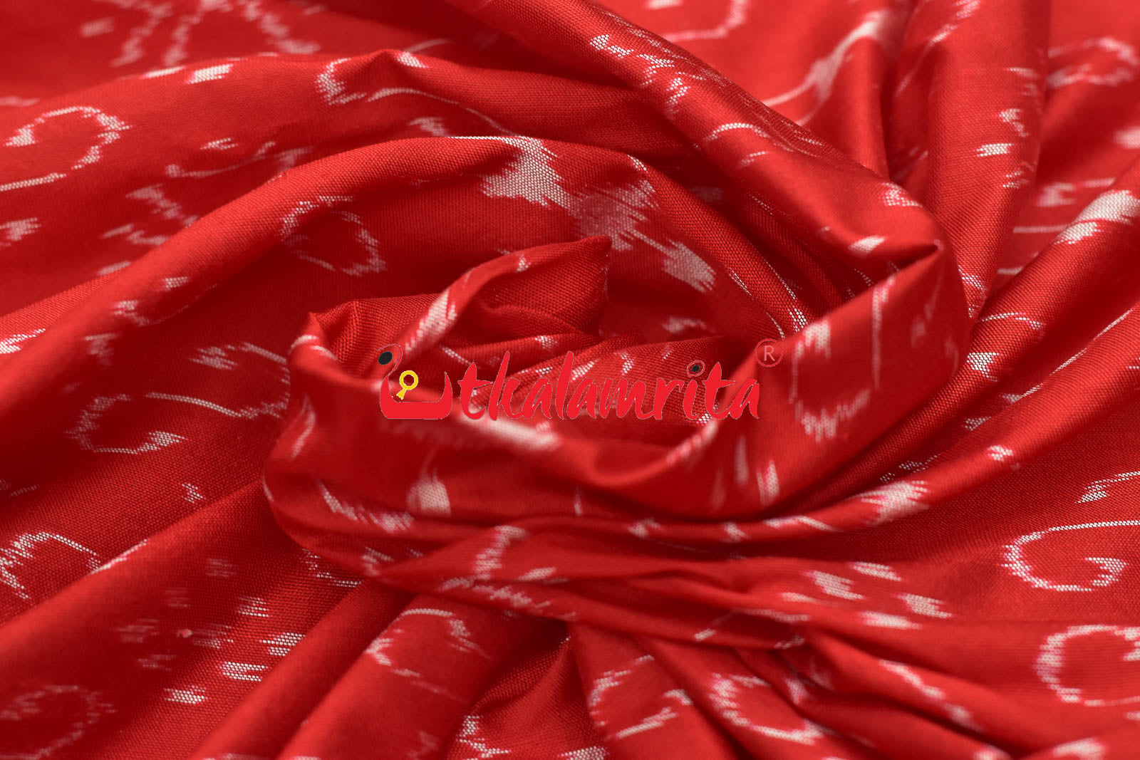 Red Tribals Sambalpuri Bandha Silk (Fabric)