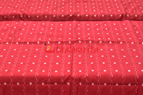 Red Lahari Sambalpuri Tipa (Fabric)