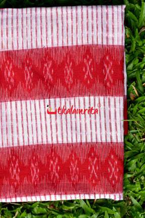 White Red Bandha (Fabric)