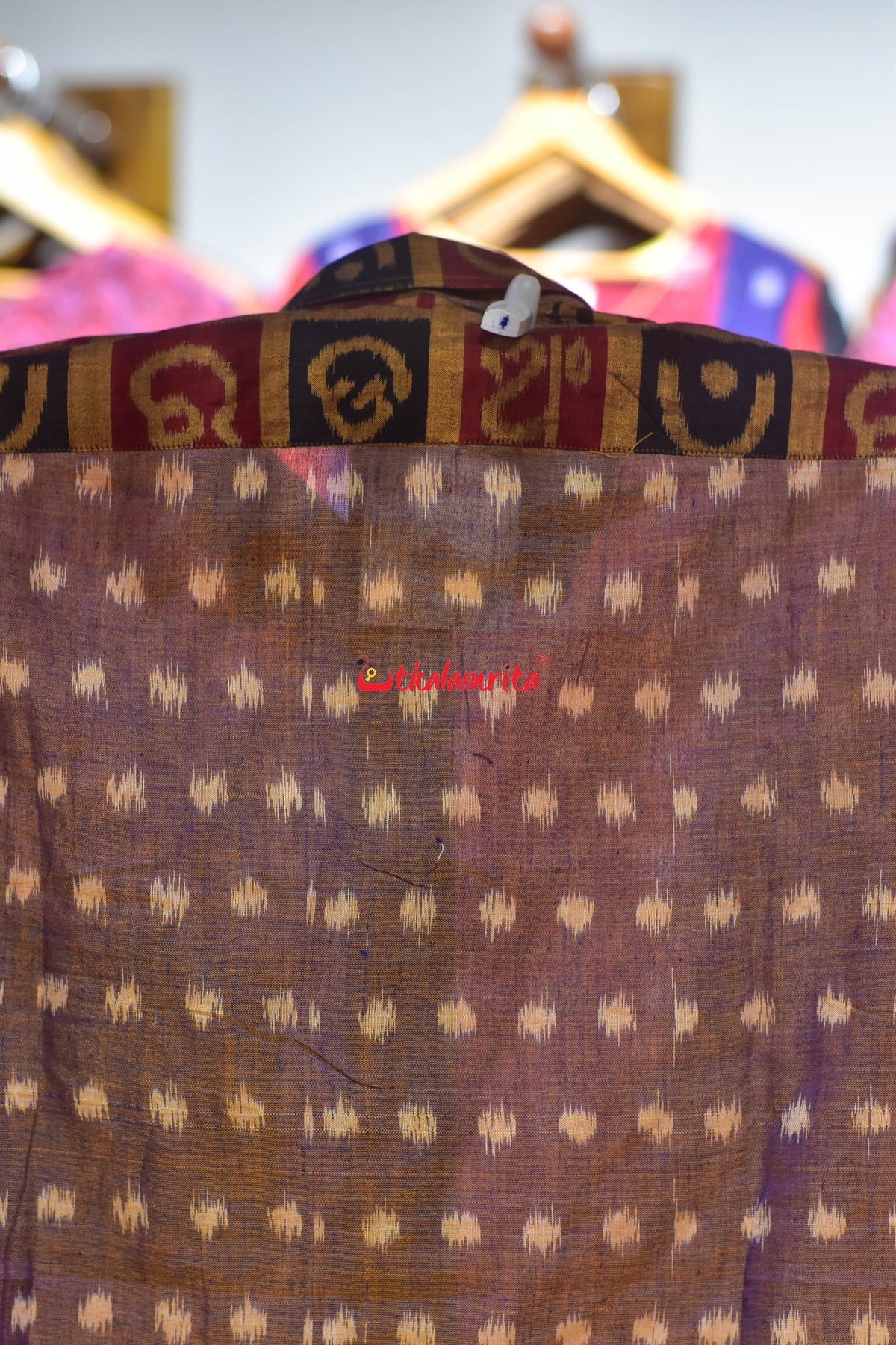 Golden Dots Odia Alphabests (Men's Half Shirt)