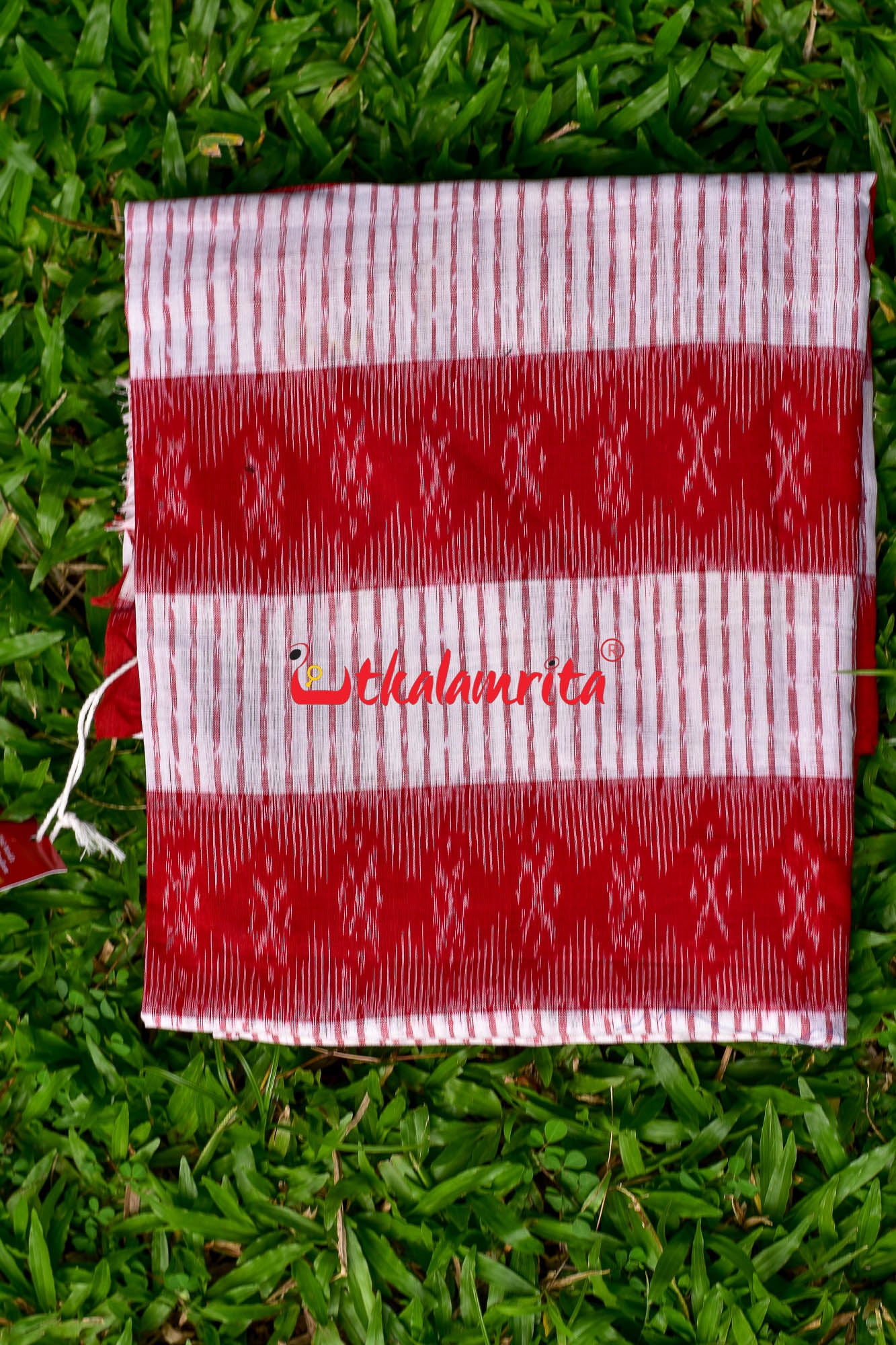 White Red Bandha (Fabric)