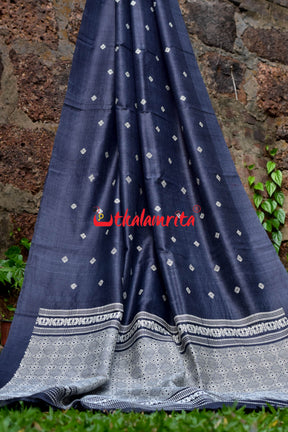 Black Bhunaksha Gopalpur Tussar Saree