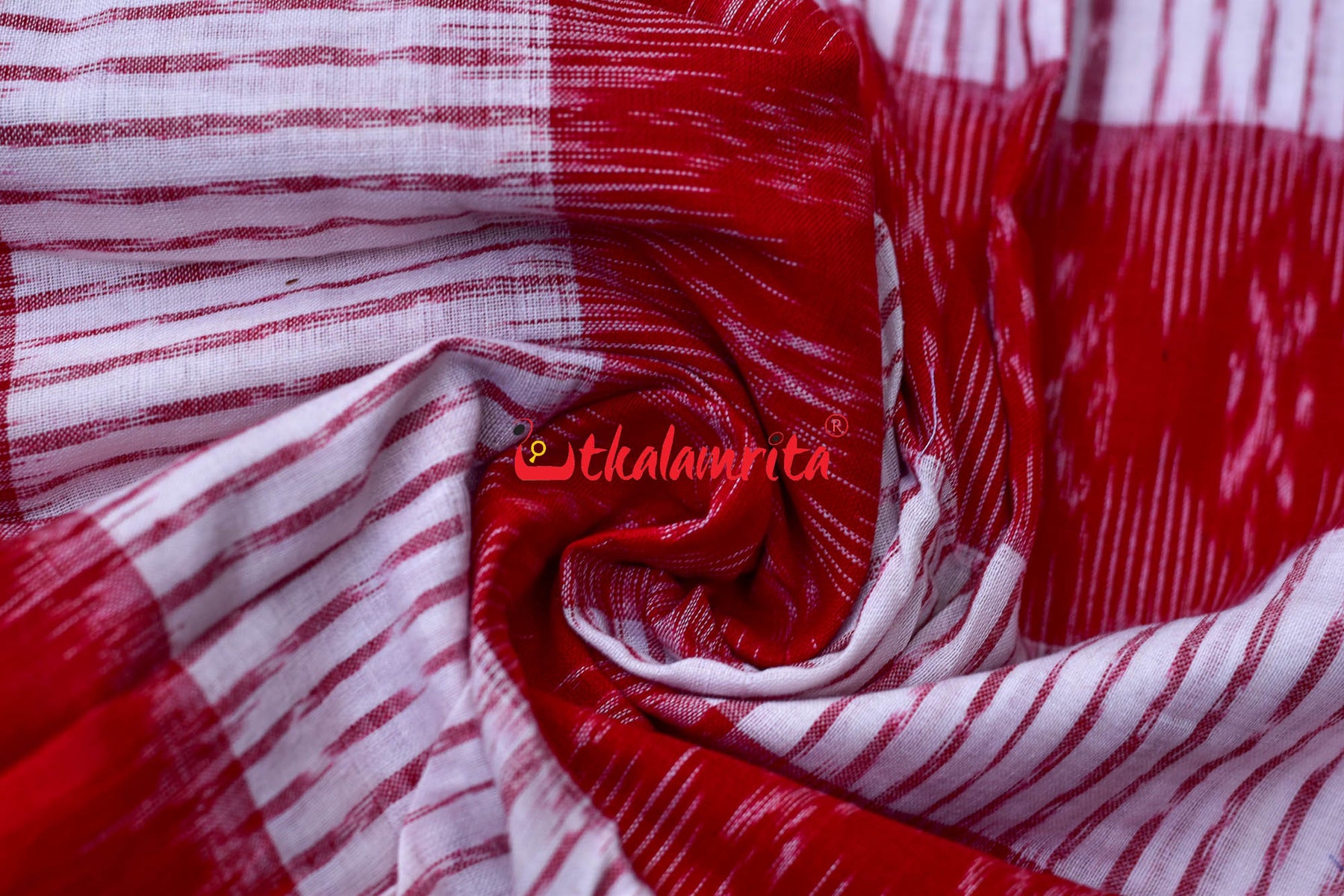 White Red Bandha (Fabric)