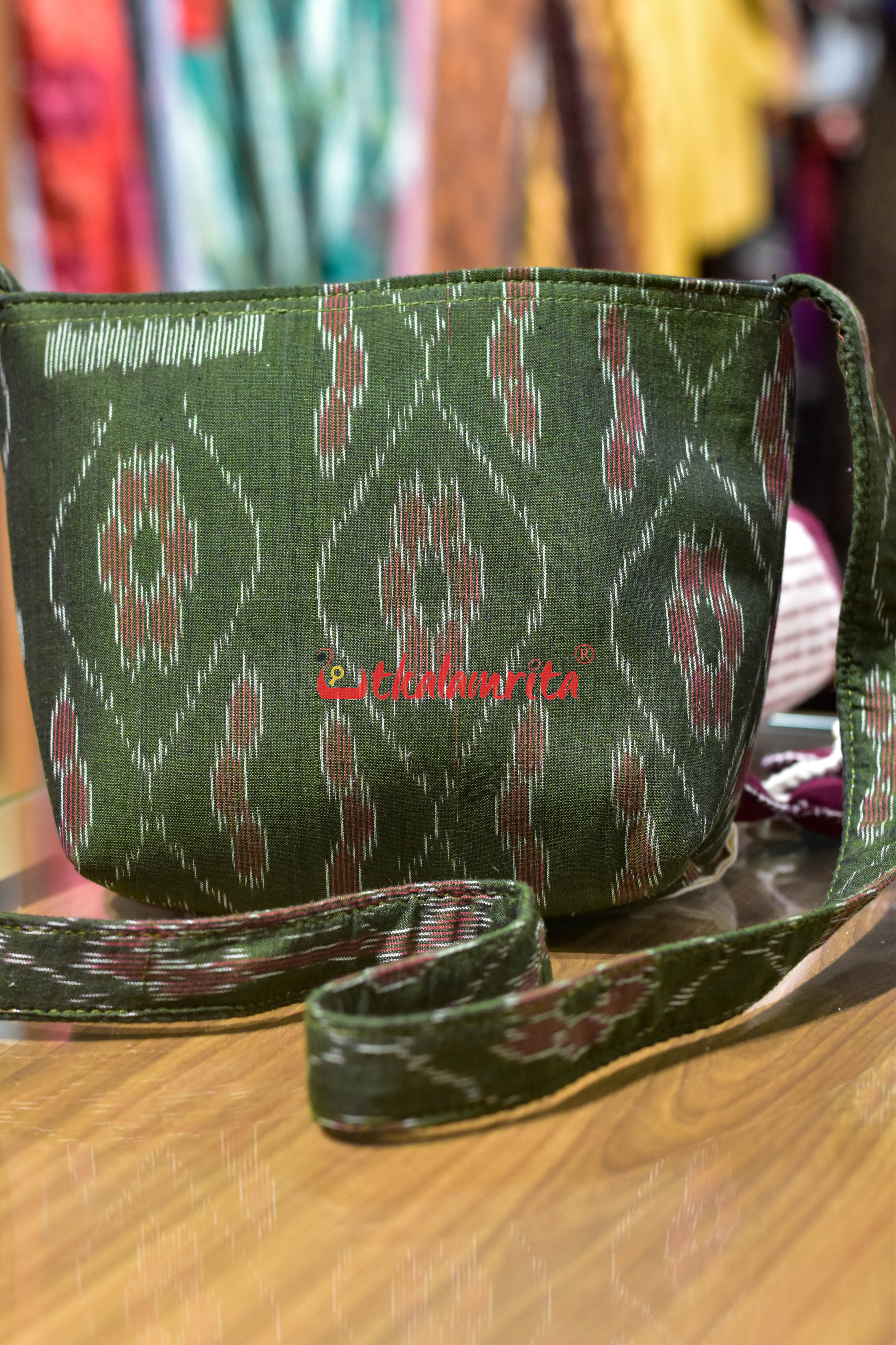 Mehndi Flower Bandha Small Sling Bag
