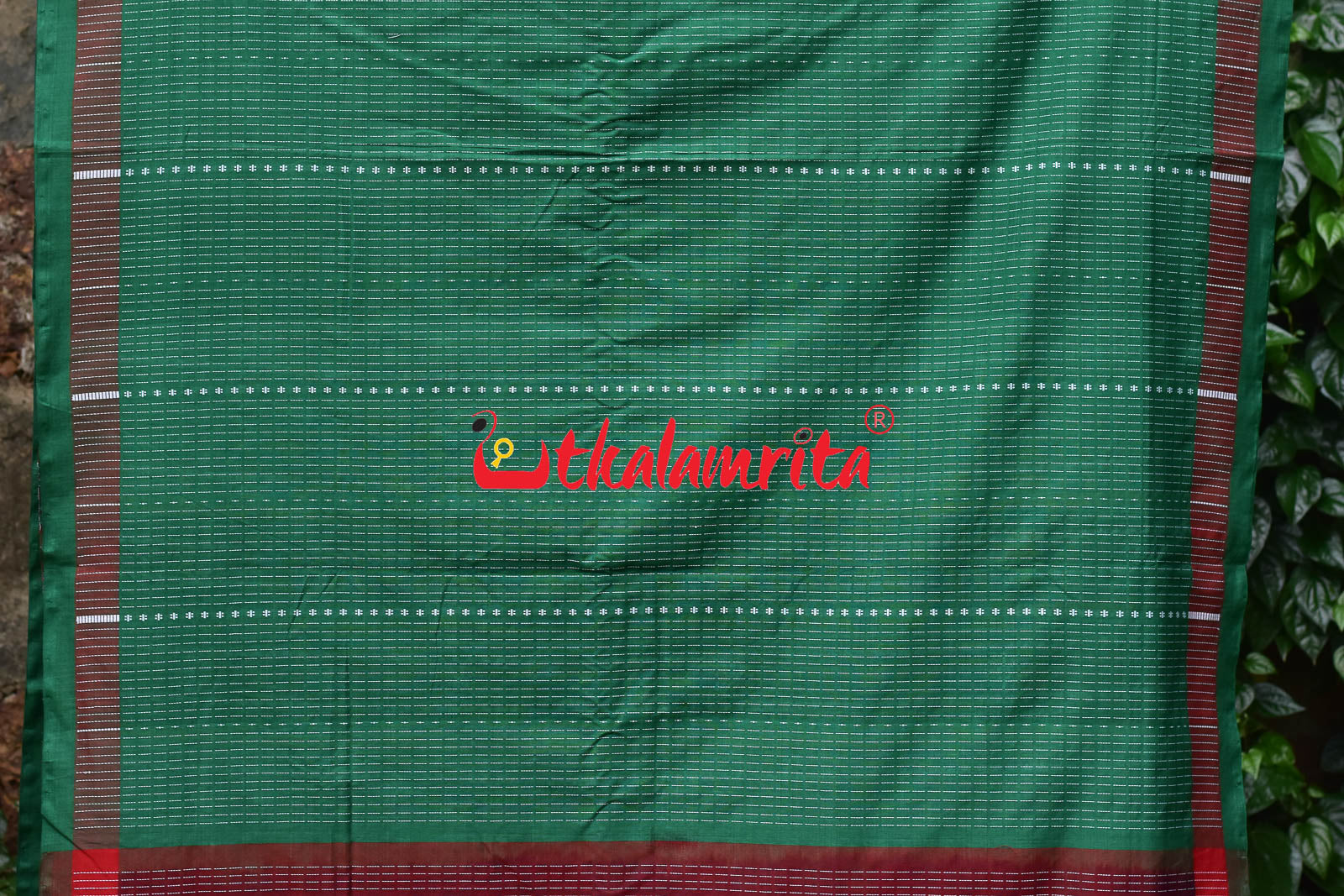 Green Dhalapathar Nartaki Cotton Saree