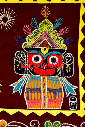 Maroon JBS Applique