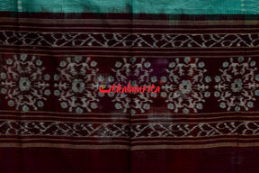 Tribal Dhadi Bandha Sea Green Coffee (Dupatta)