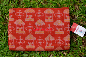 Orange Hut and Tribal (Fabric)