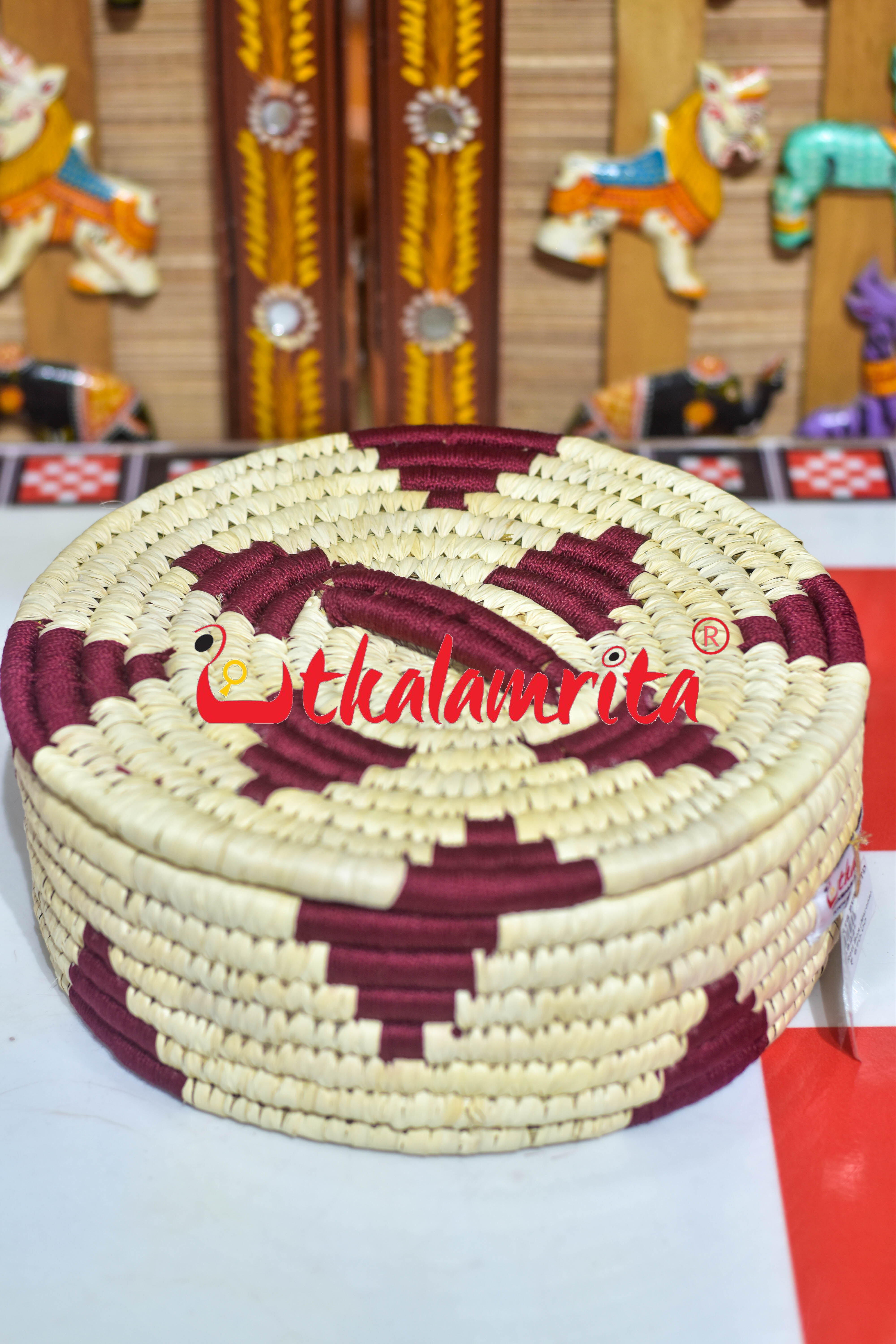 Sabai Grass Leo Roti Box (Maroon)