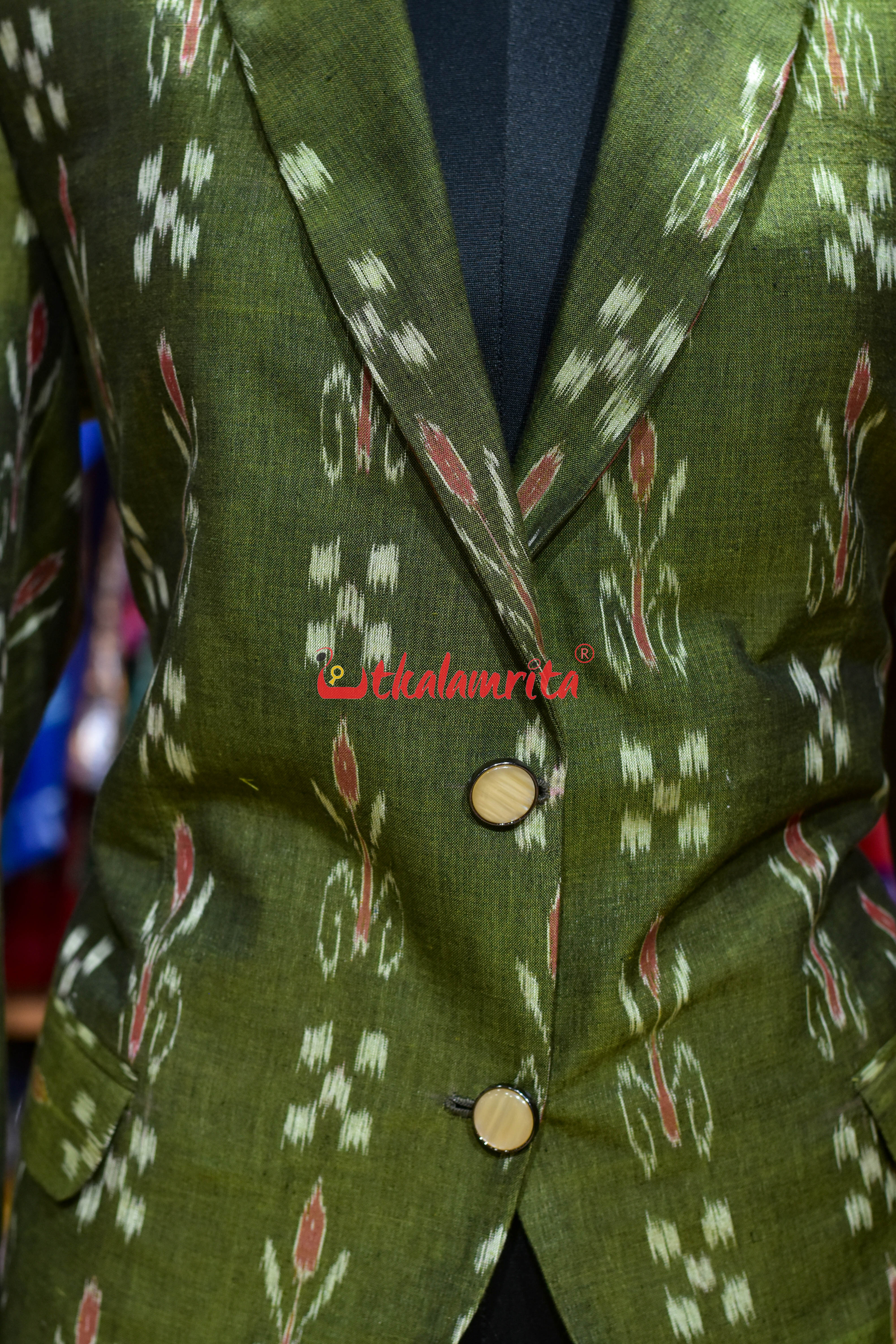 Mehndi Flower Pasapali (Ladies Blazer)
