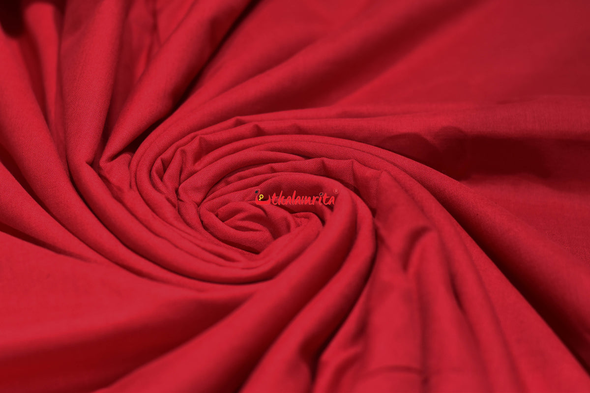 Red Golden Border Blouse (Fabric)