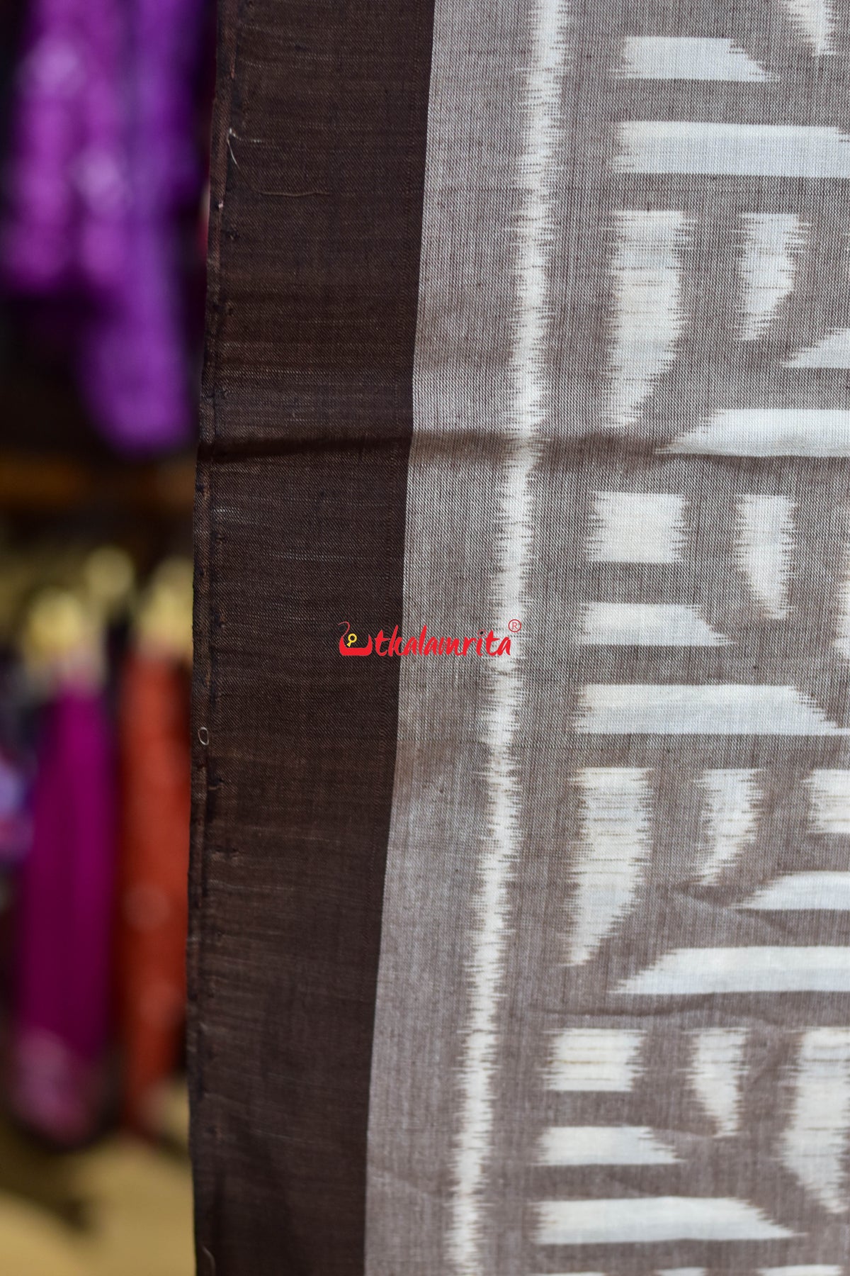 BR Brown Kothari Maniabandha Cotton (Fabric)