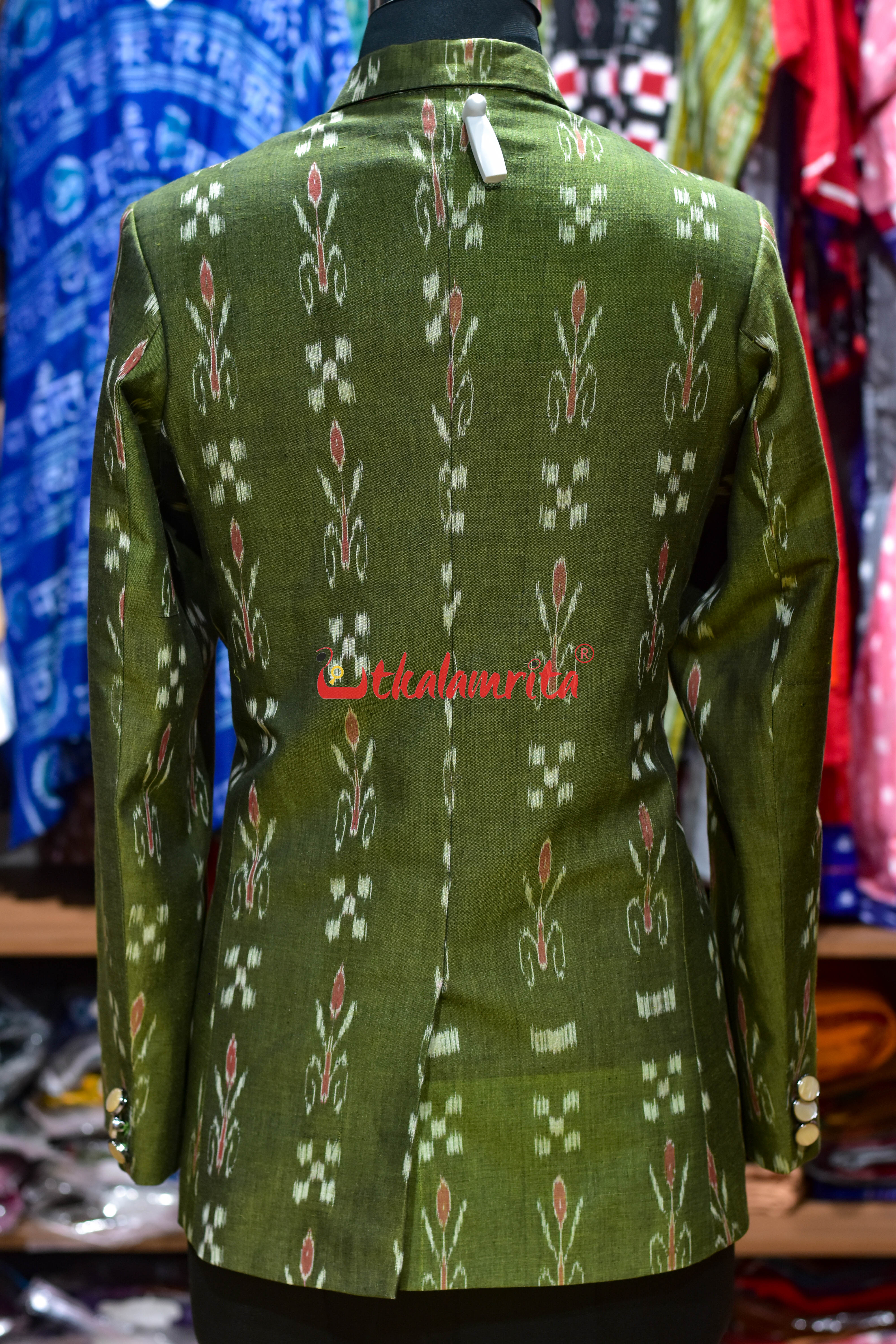 Mehndi Flower Pasapali (Ladies Blazer)