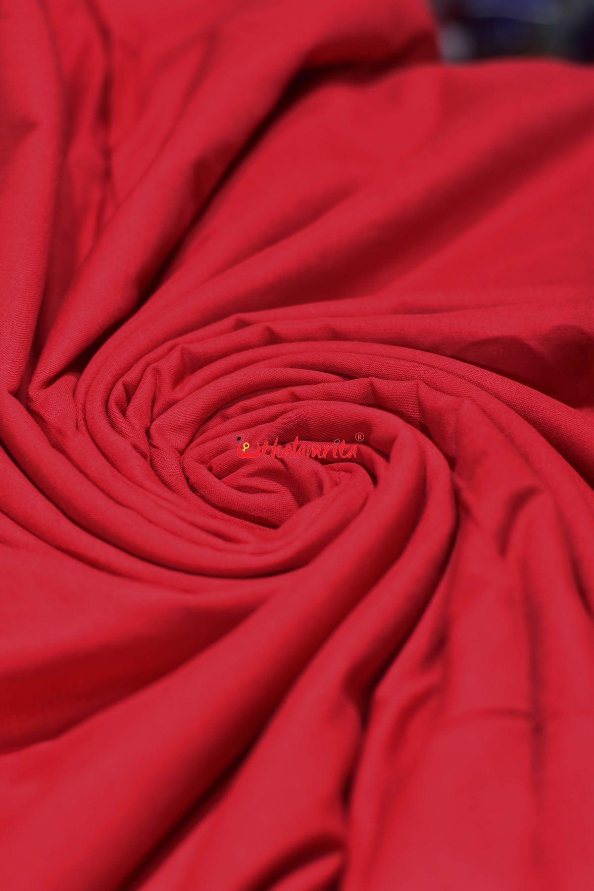 Red Golden Border Blouse (Fabric)