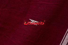 Maroon Damru (Kotpad Dupatta)