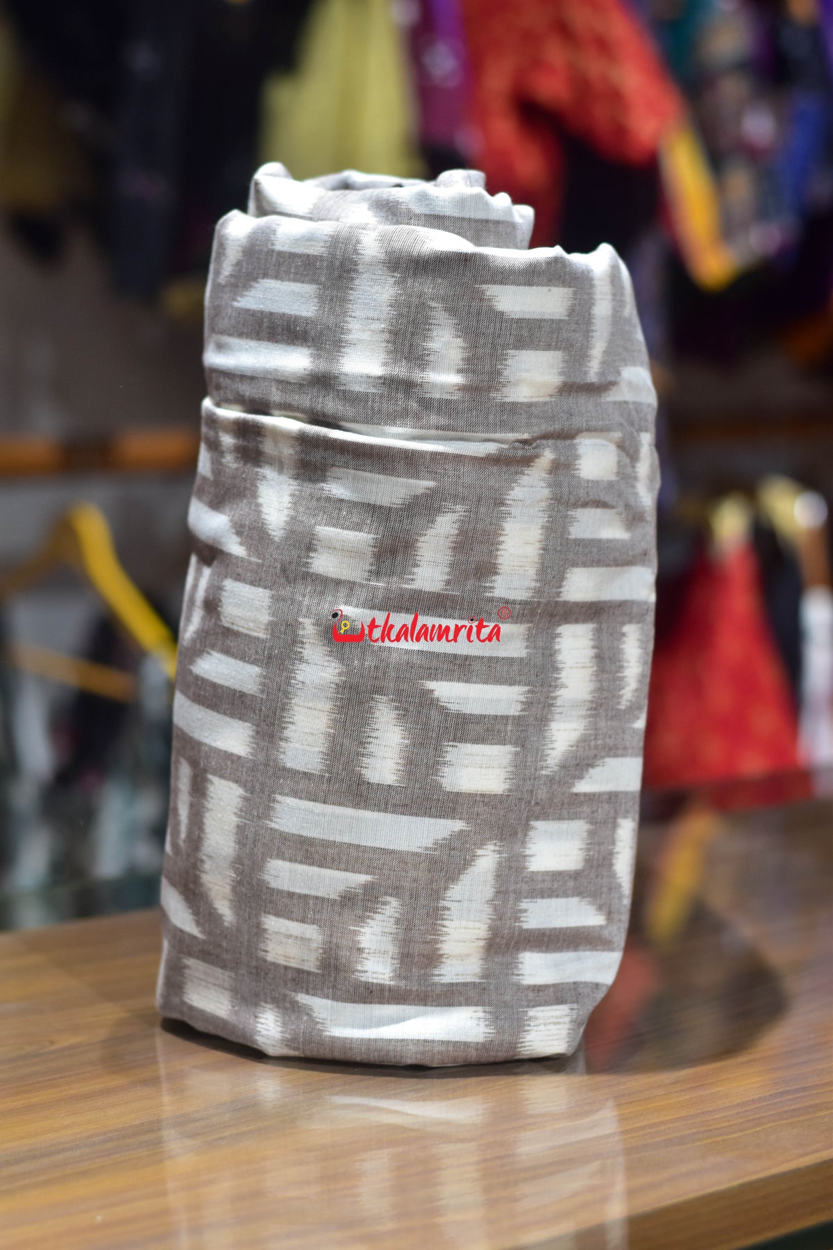 BR Brown Kothari Maniabandha Cotton (Fabric)