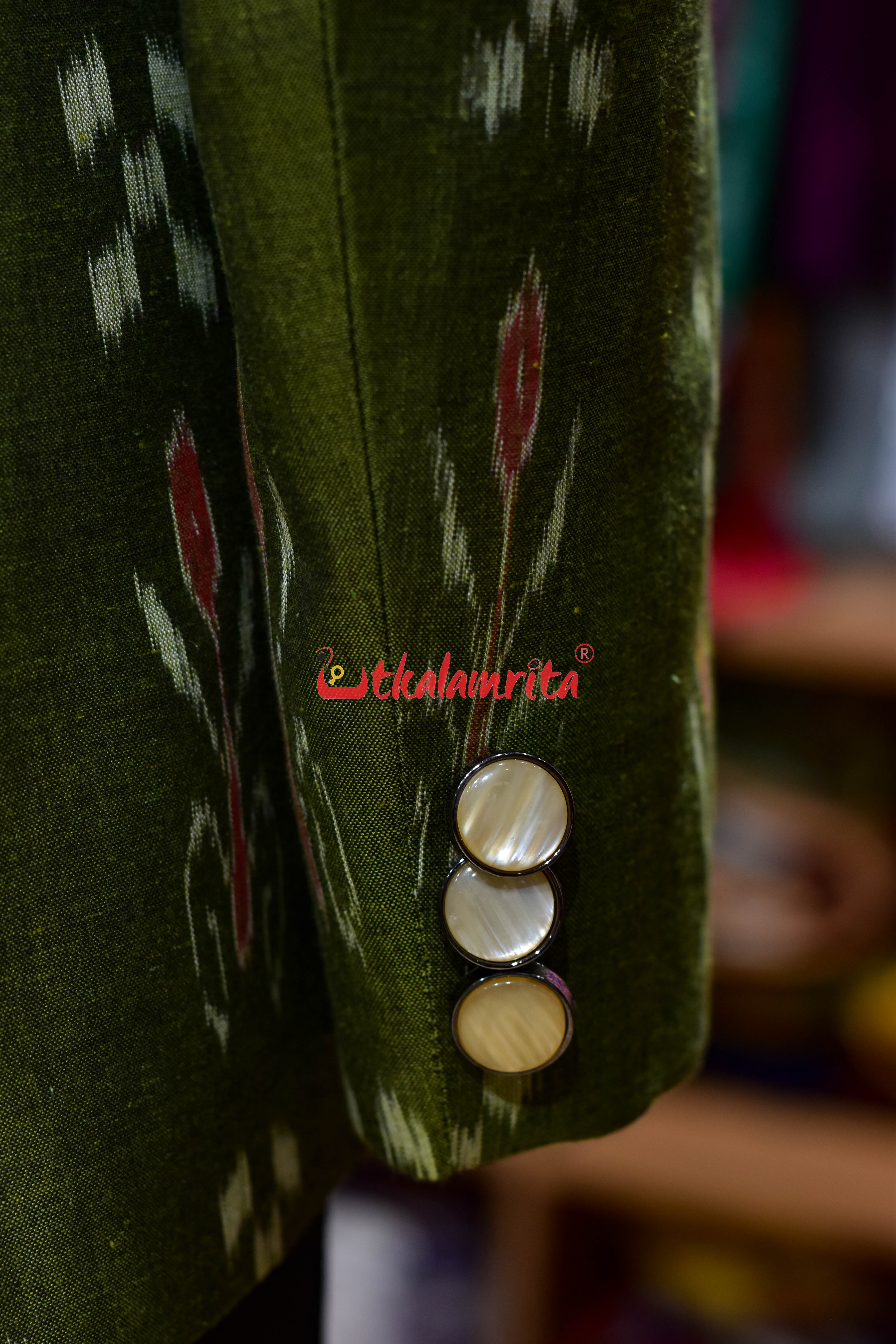 Mehndi Flower Pasapali (Ladies Blazer)