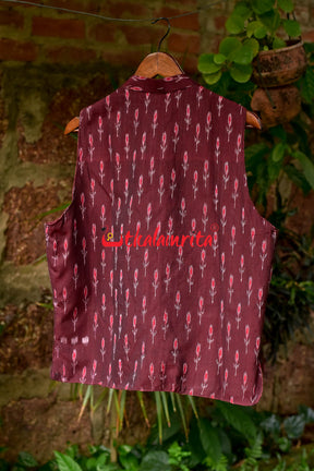 Maroon Labanga Bandha (Ladies Jacket)