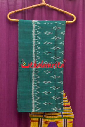 Bottle Green with Kadha (Dupatta)