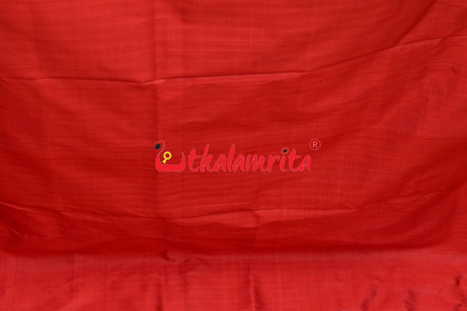 Coffee Red Border Tarabali Kandua Silk Saree