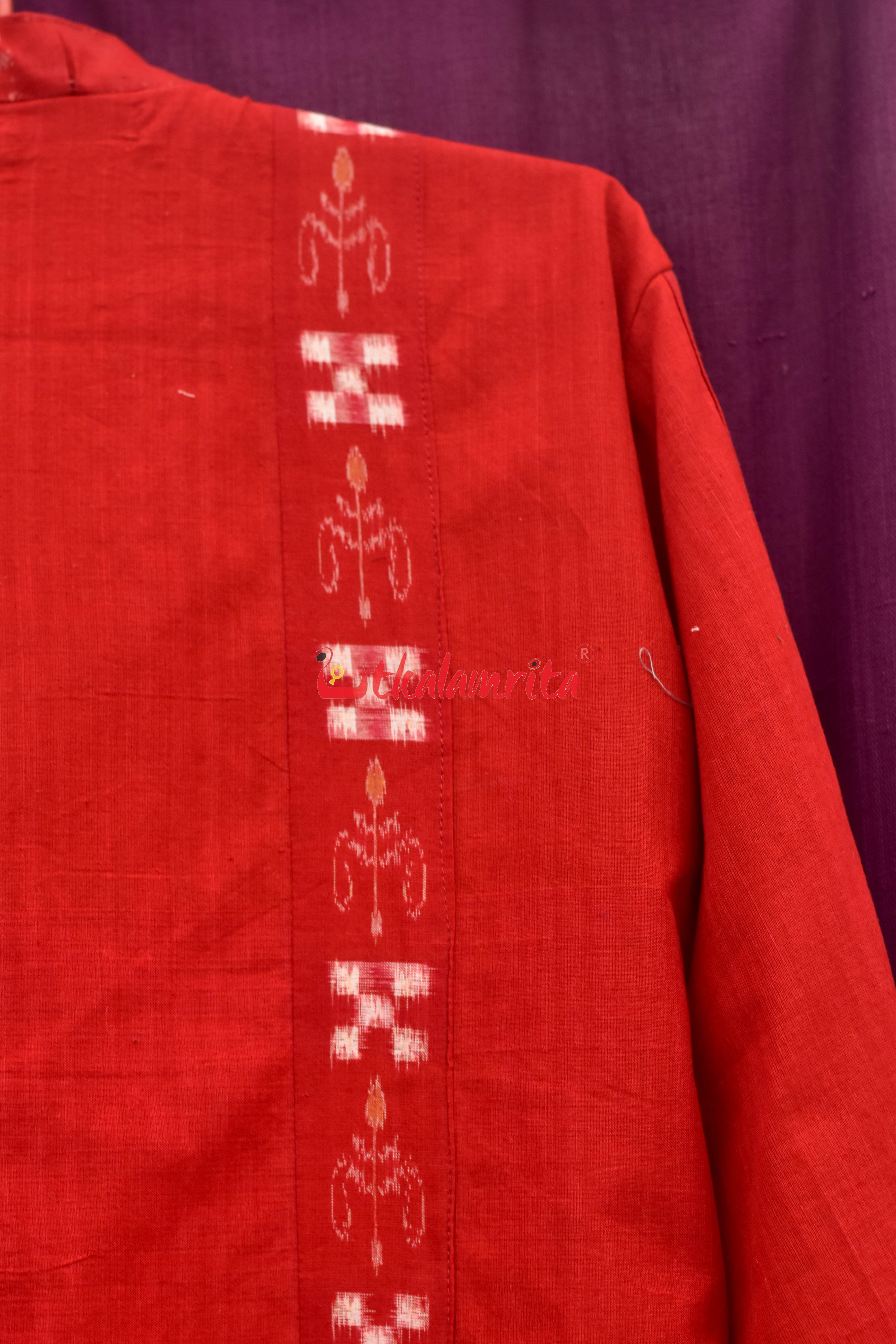 Pasapali & Flower (Men's Half Sherwani)