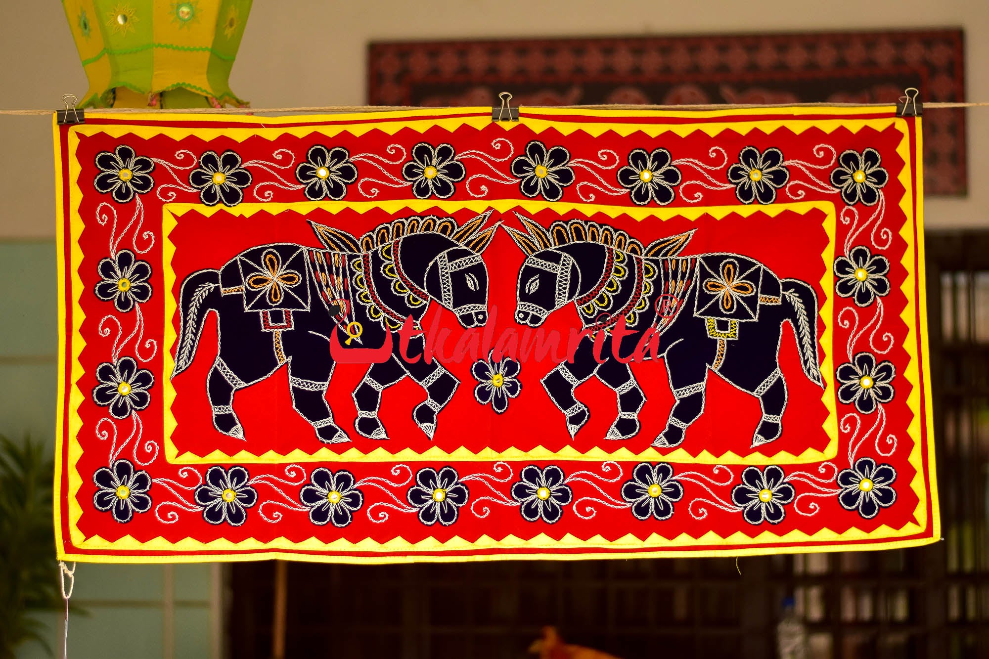 Black Horse Applique