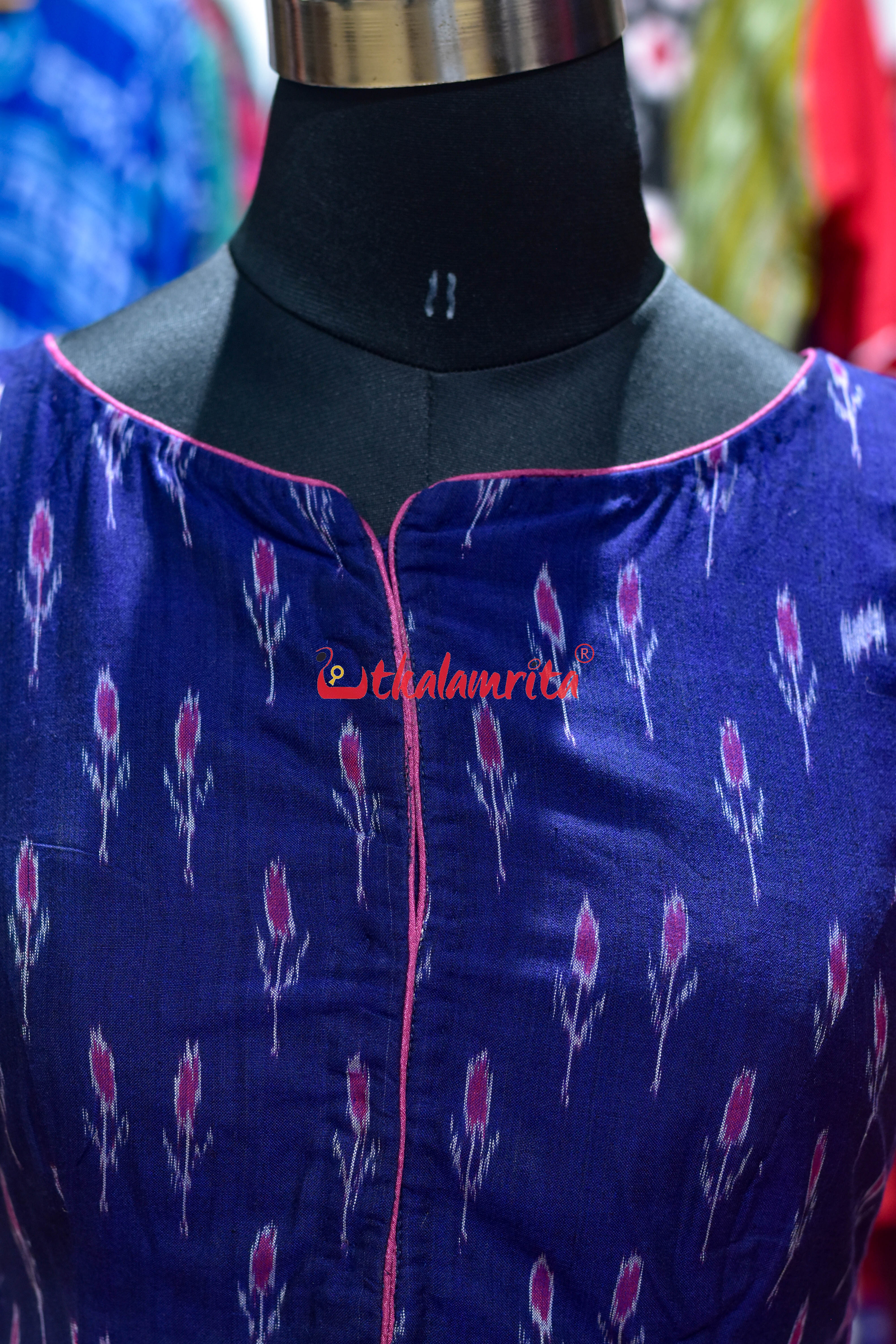 Blue Labanga Bandha Sleeveless (Blouse)
