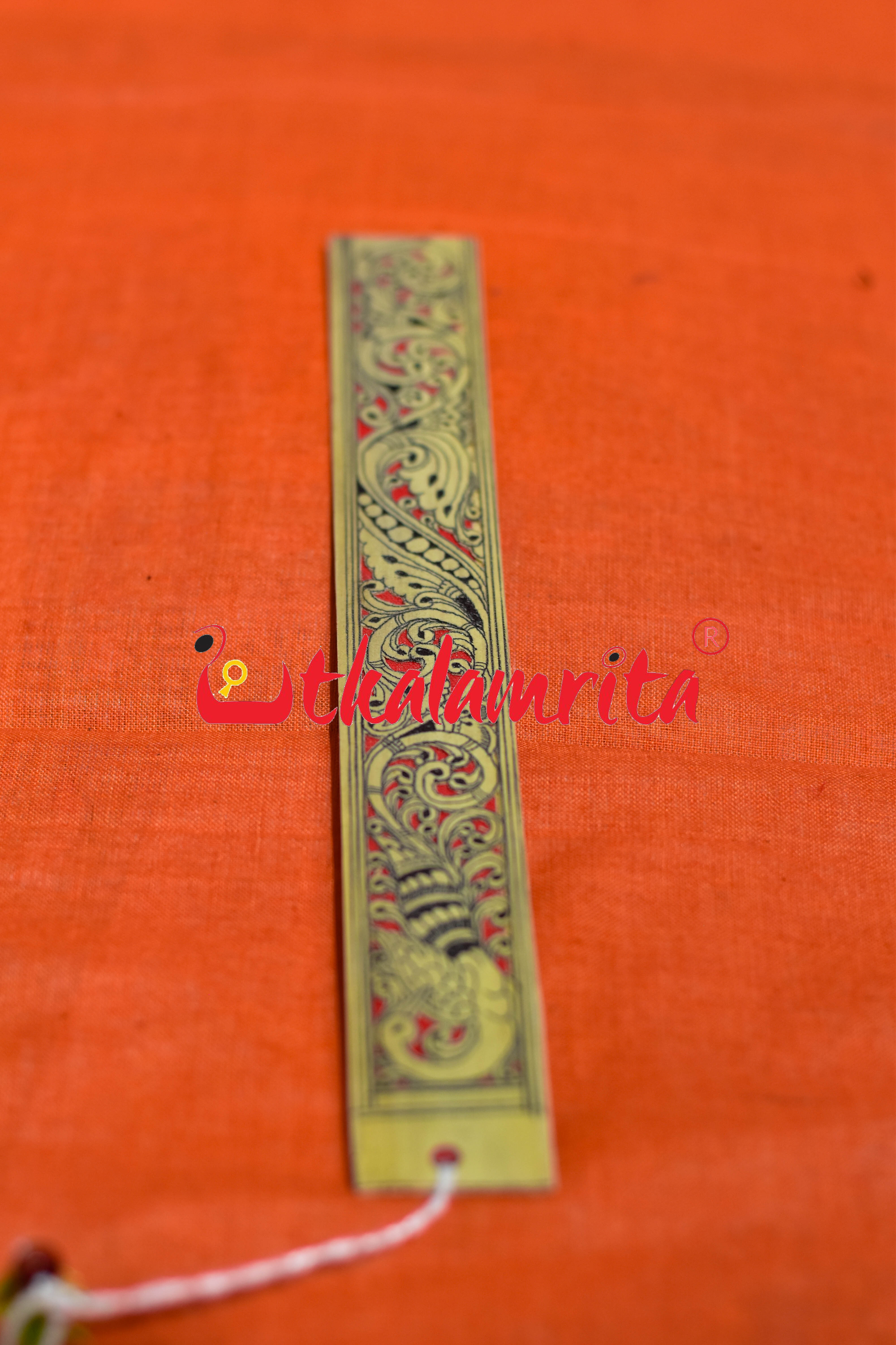 Single Mayura Orange (Talapatra Bookmark)