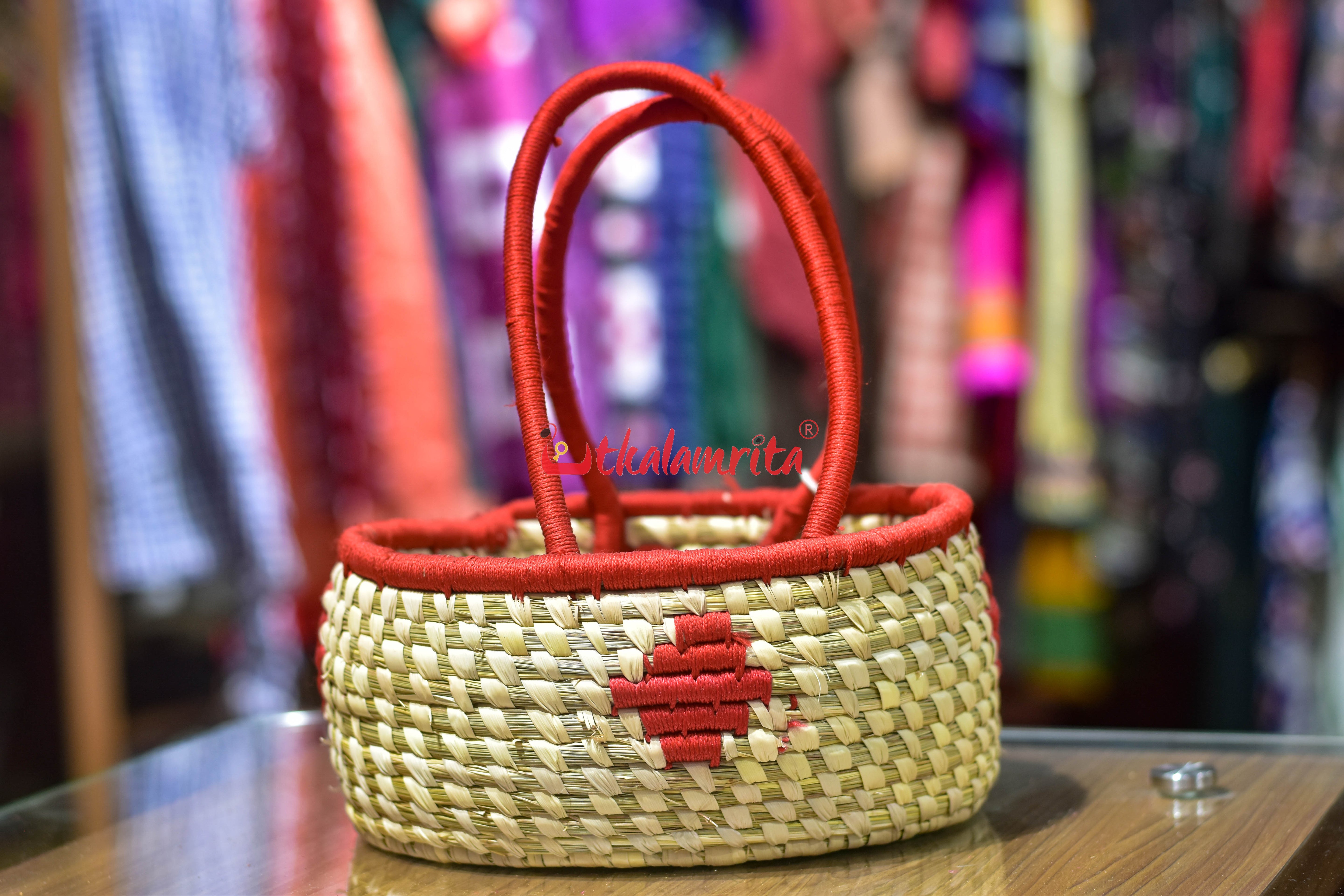 Small Sparrow Sabai Grass Basket