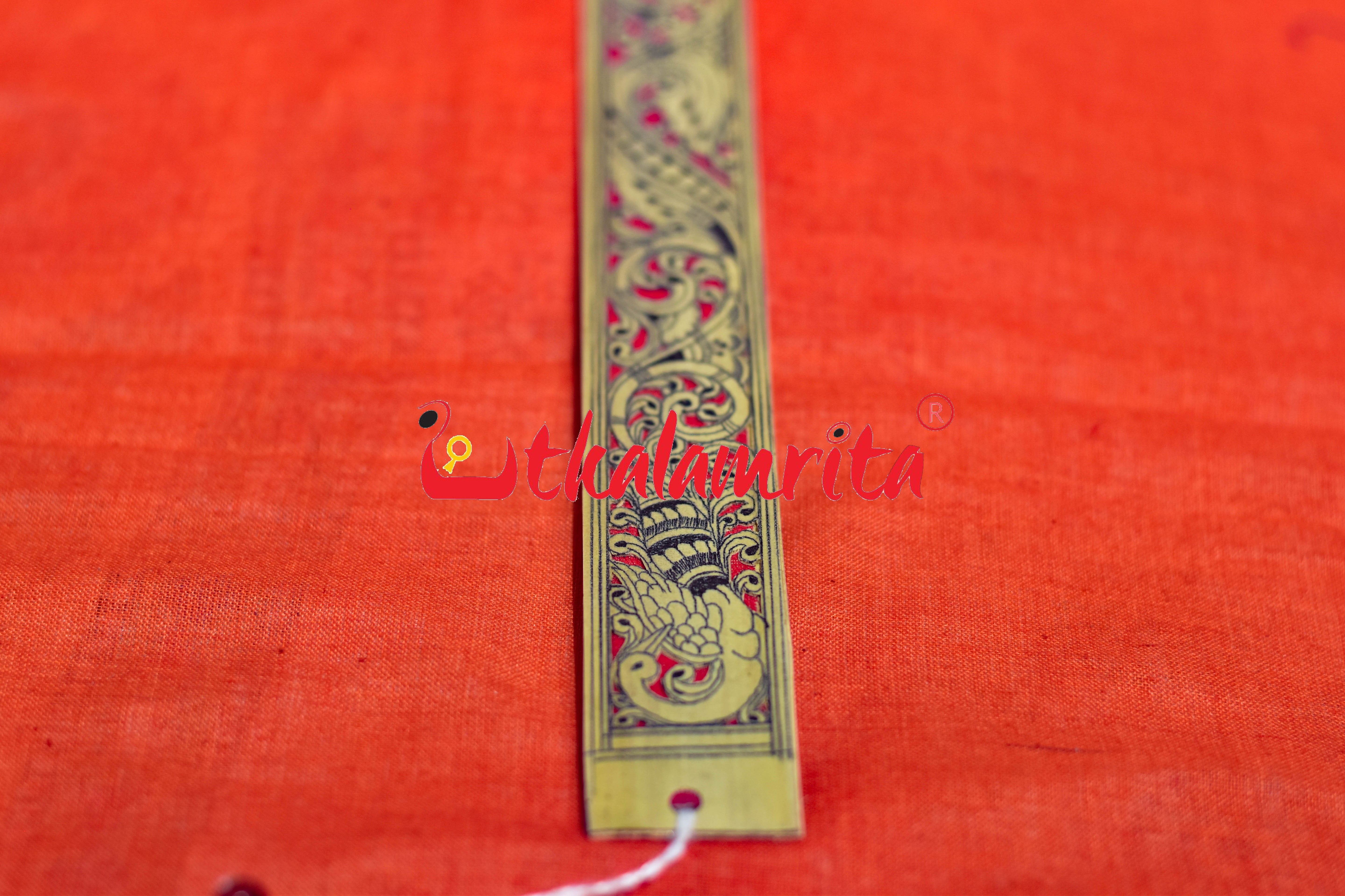 Single Mayura Orange (Talapatra Bookmark)