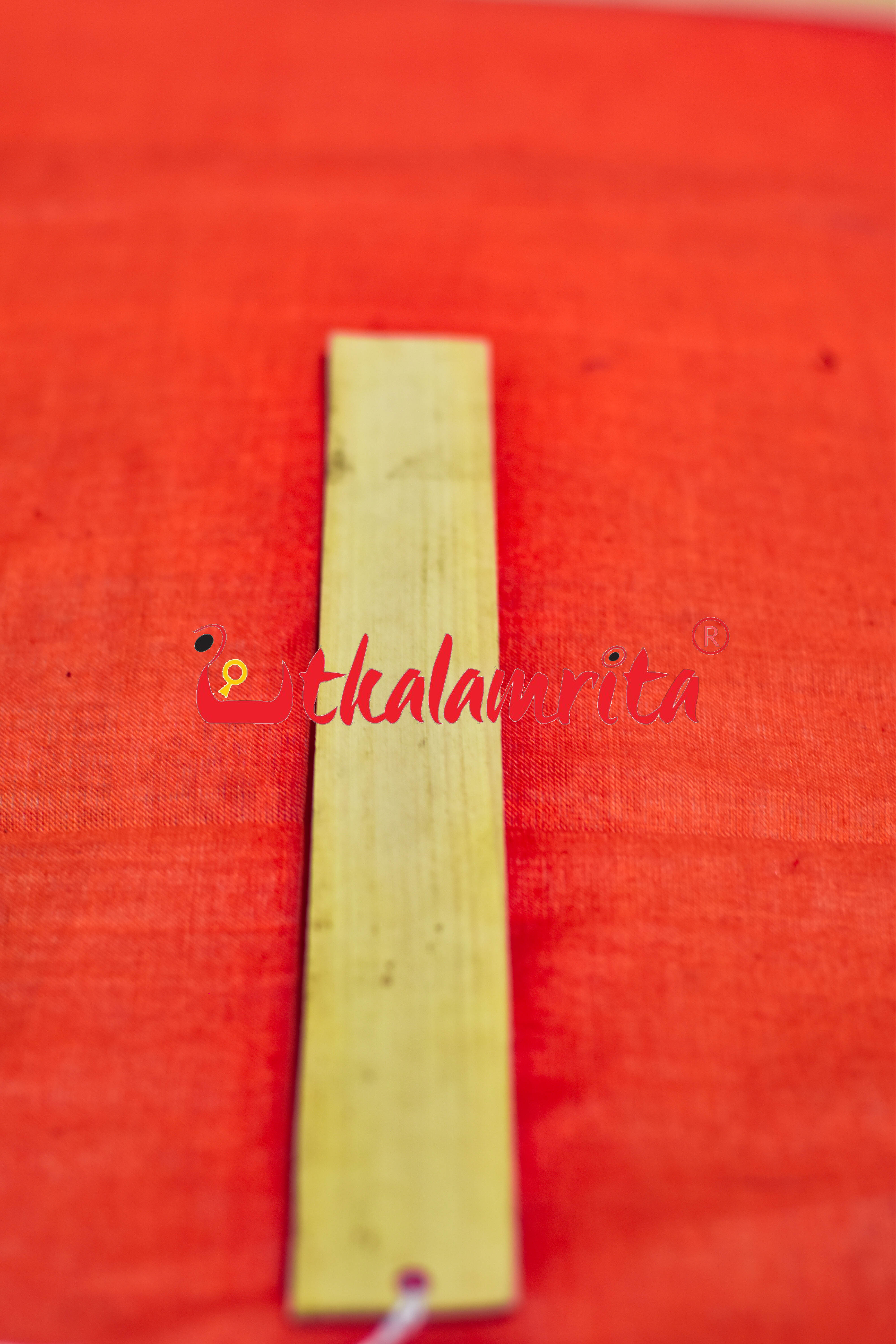 Single Mayura Orange (Talapatra Bookmark)