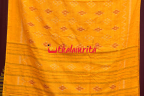 Yellow with Plain Border Pasapali (Dupaata)