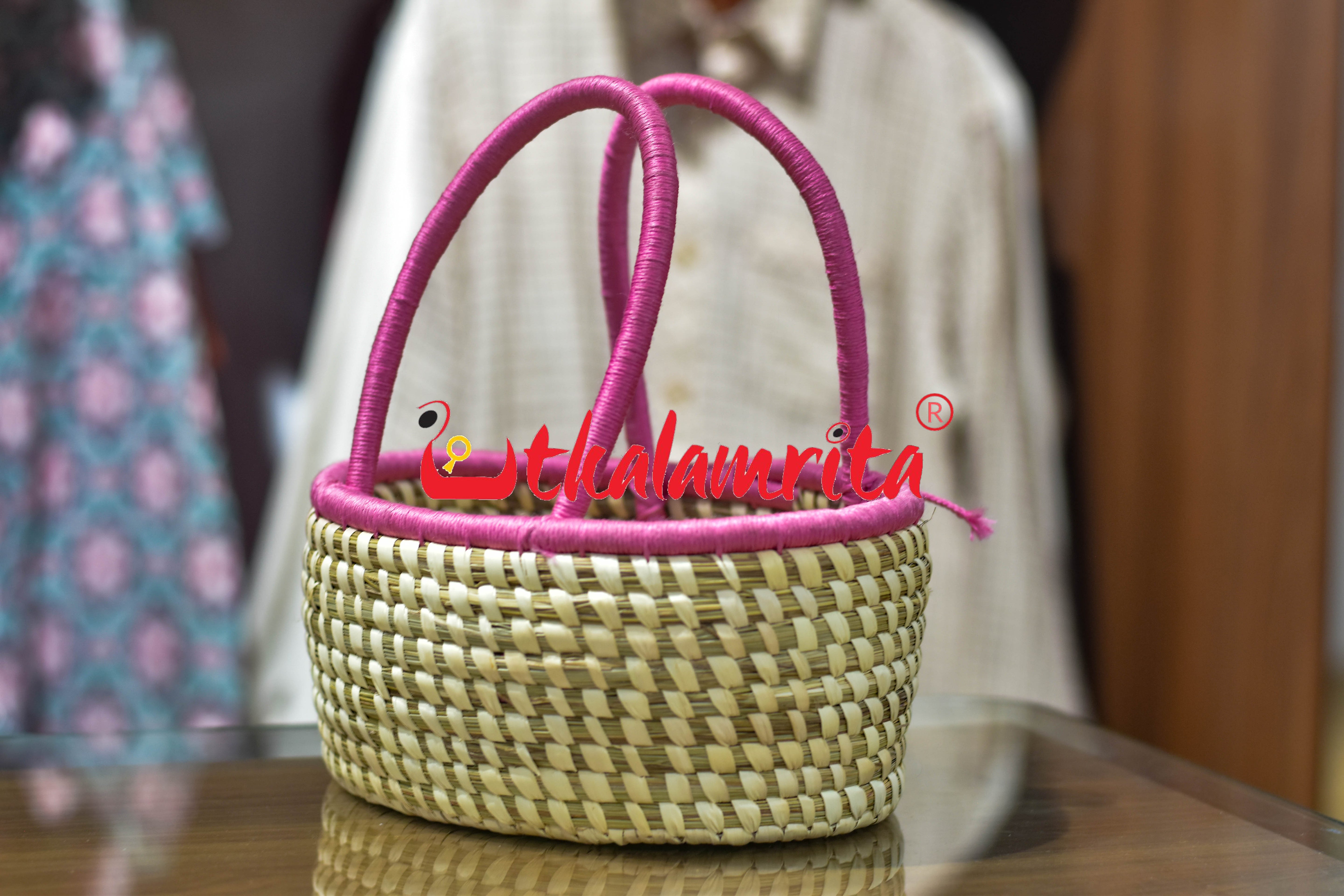 Sparrow Basket Medium Pink