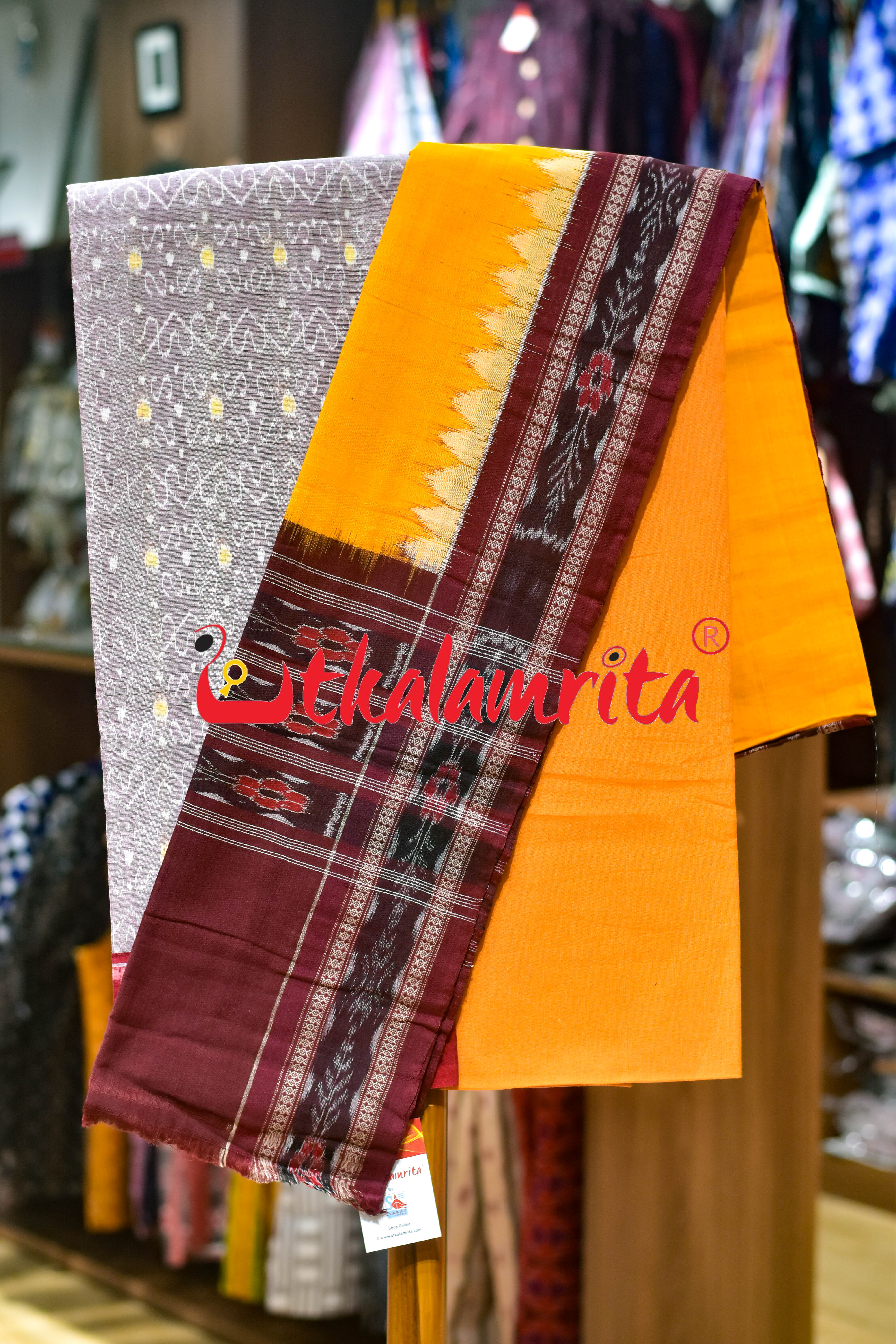 Punch Pink Maroon S Bandha Cotton Dress Set