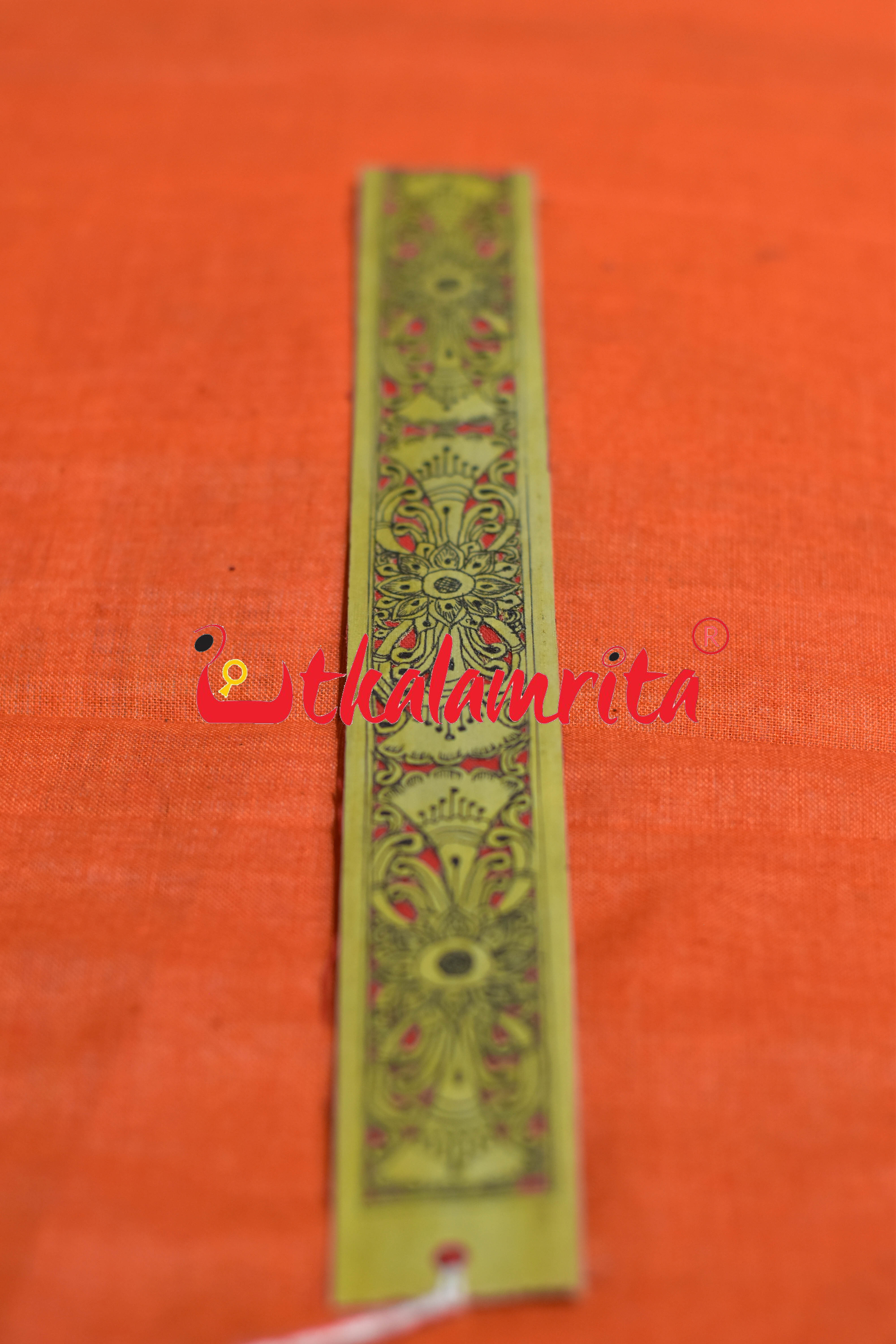 Orange Flower Basket (Talapatra Bookmark)