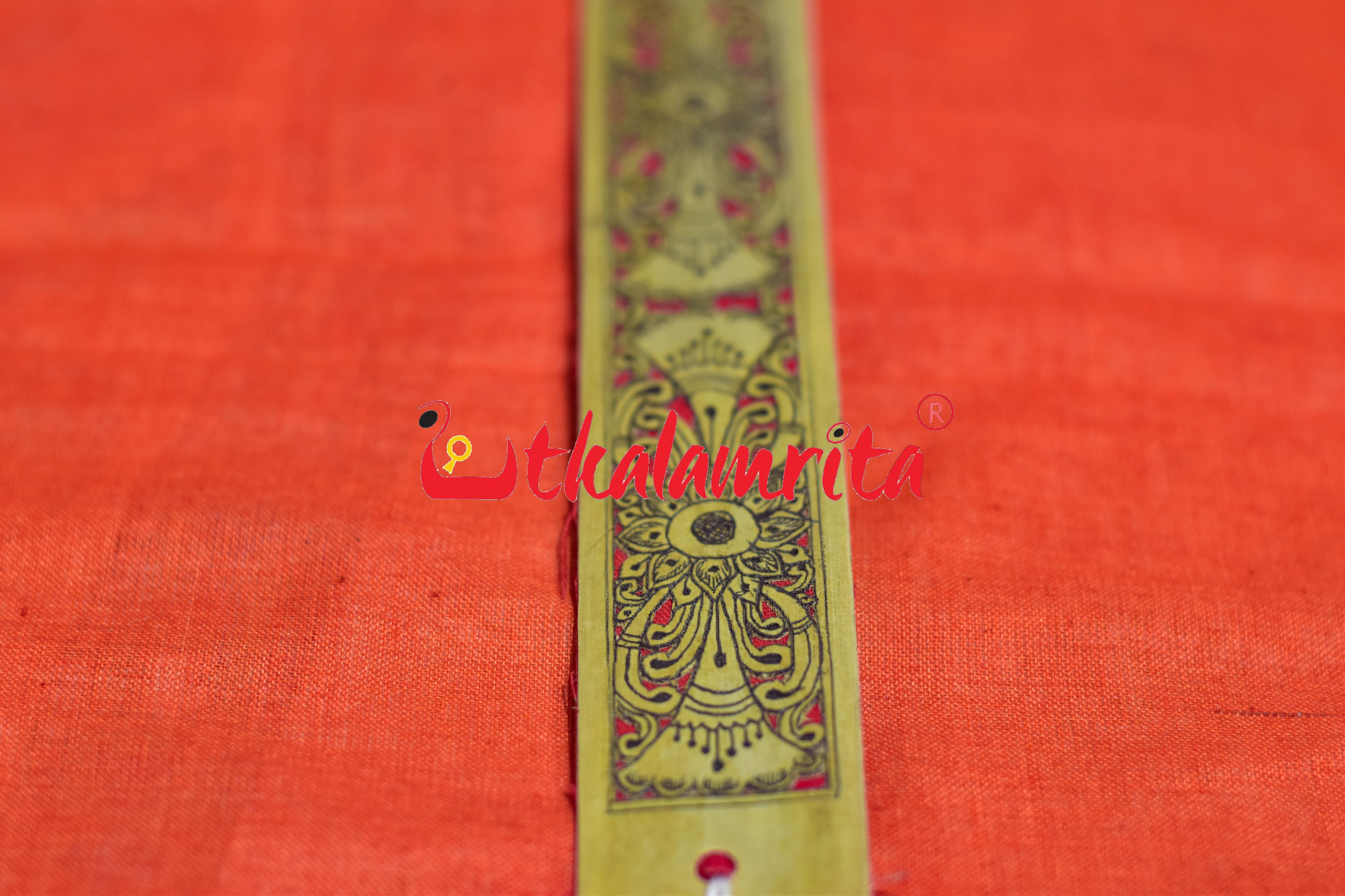 Orange Flower Basket (Talapatra Bookmark)