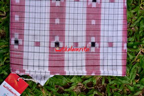 White Check Pasapali (Fabric)