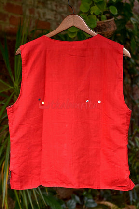 Red Tipa Lata ( Ladies Jacket)