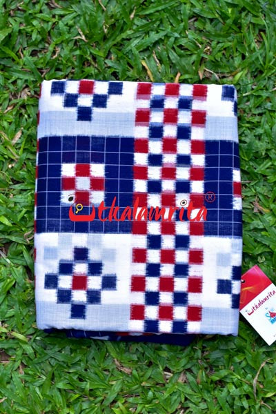 5 Kuthi Sandwiched Pasapali Blue (Fabric)