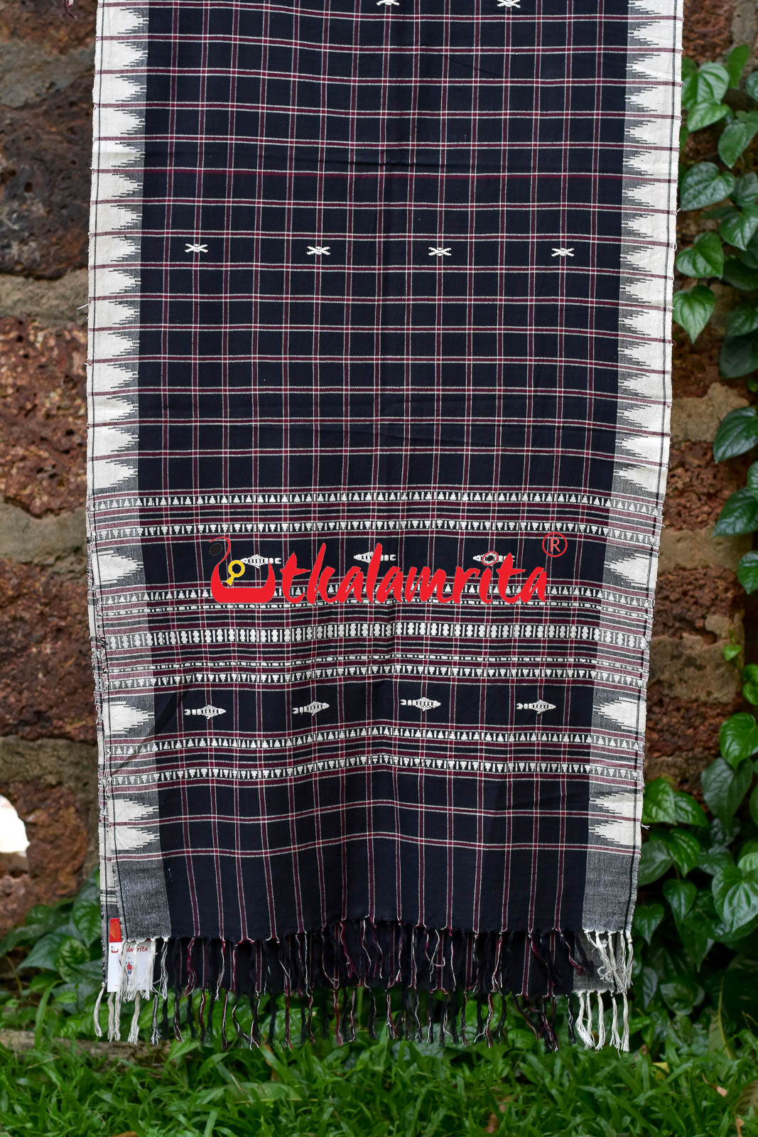 Black White Checks (Kotpad Dupatta)