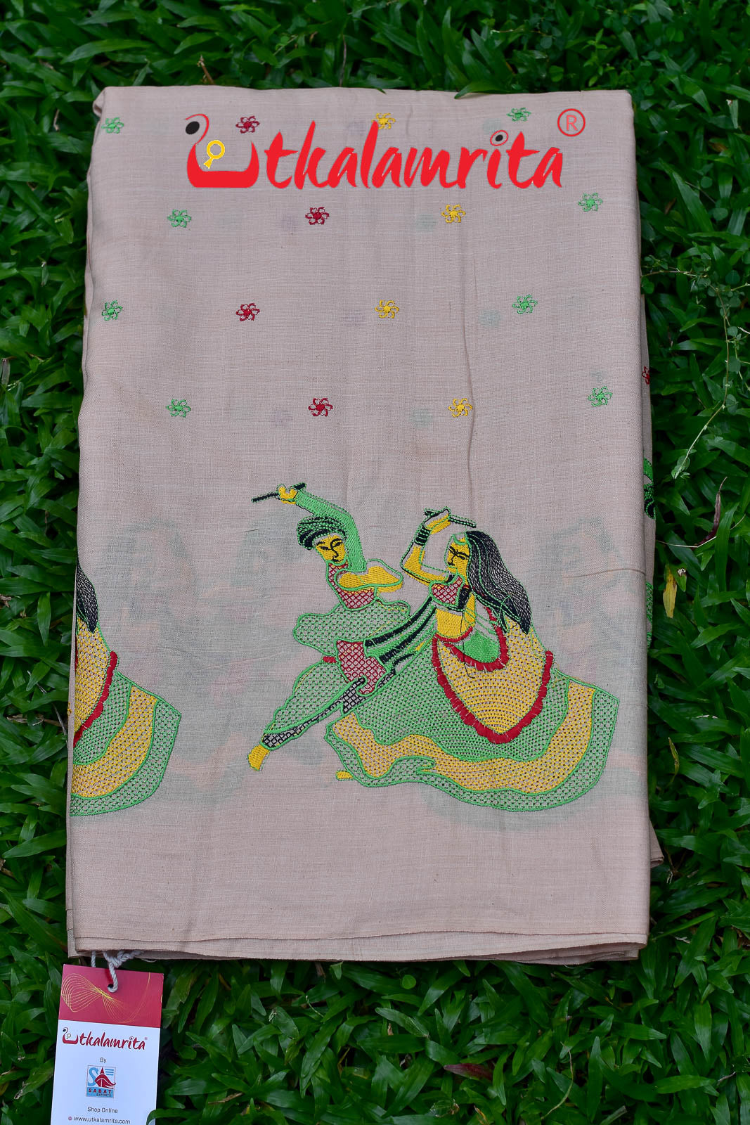 Garba Dance Cream (Fabric)