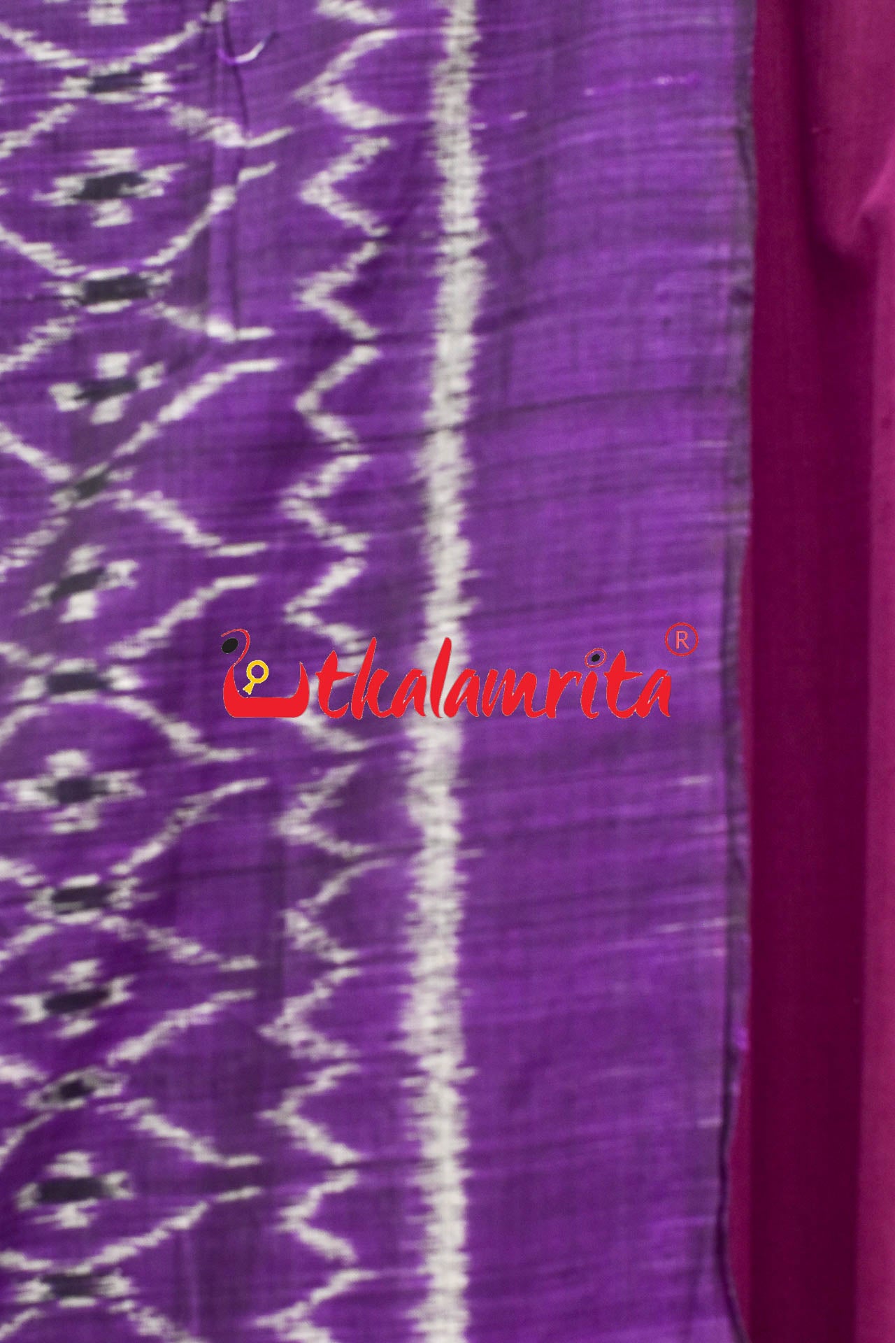 Purple with Kothi Pasapali (Dupatta)