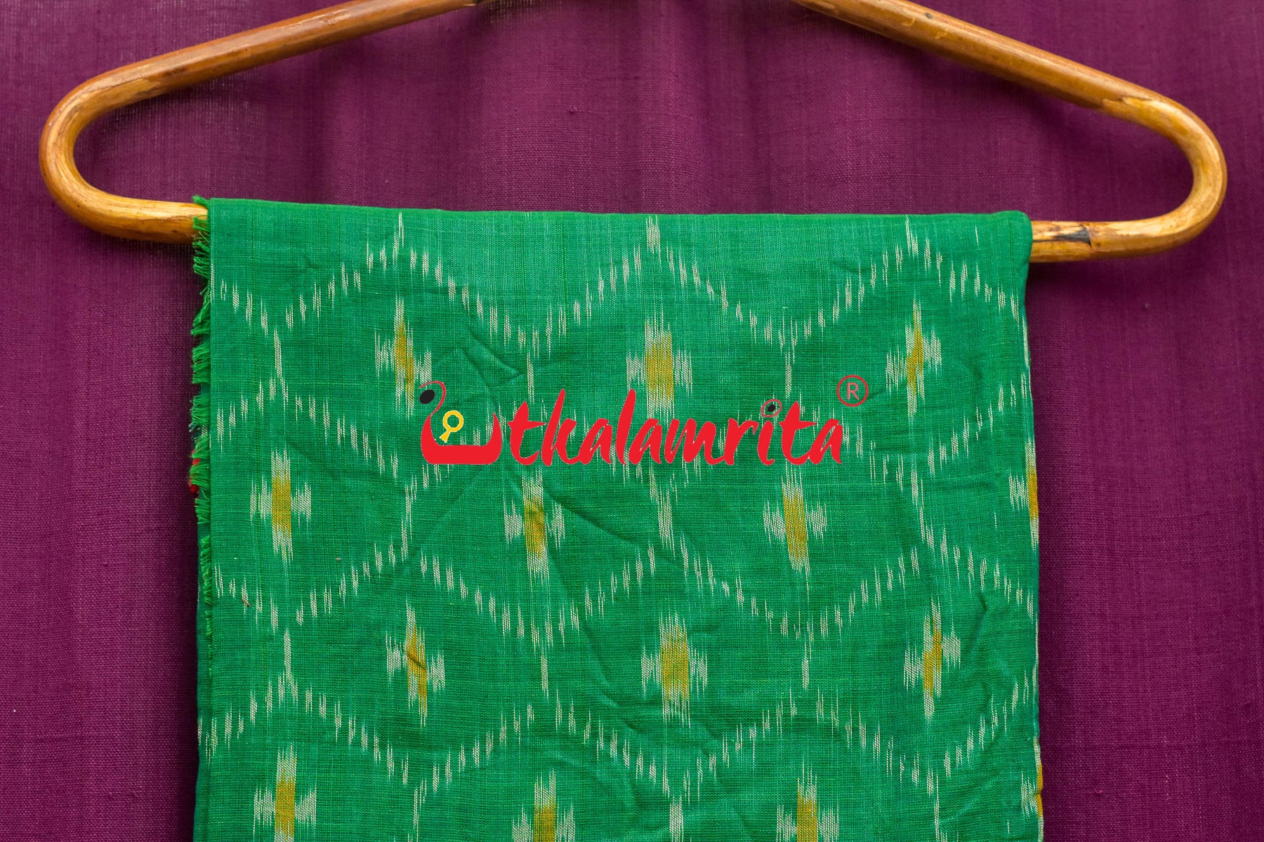 Green Yellow Kothi Pasapali (Dupatta)