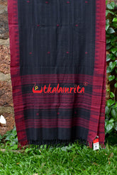 Black Maroon (Kotpad Dupatta)