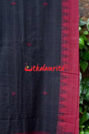 Black Maroon (Kotpad Dupatta)